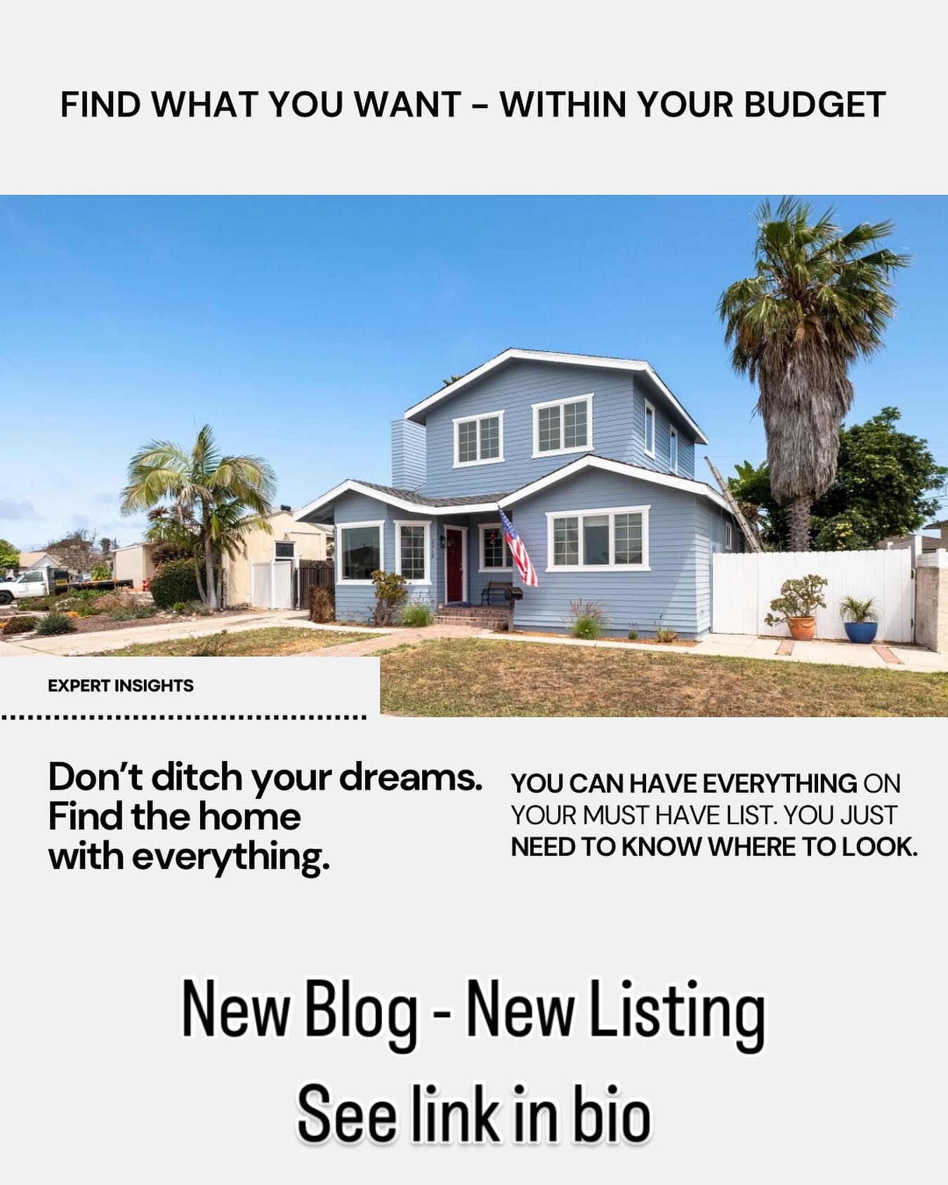 🌊 House-hunting in the South Bay?
You want the ocean. You want character. You want space.
But you also want to stay under $1.1M.
Here’s the thing: that’s not wishful thinking.
It’s possible—and we just posted exactly where to look.
🚪Inside our latest blog, we break down:
✔ Why this home checks so many wishlist boxes
✔ What makes it a standout in today’s coastal market
✔ Where you can still find opportunity without compromise
📲 Tap the link in bio to read the full post:
“Where to Find Everything on Your South Bay Wish List—Under $1.1M”
Then come see it for yourself this weekend.
🏡✨A charming, 3/2, two-story San Pedro home with a partial ocean view, vintage hardwood floors, a vaulted bonus room, fenced backyard, and potential for more. All for $1,099,000.
Presented by Linda Hernandez of The Klapper Group of @exprealtyluxury_