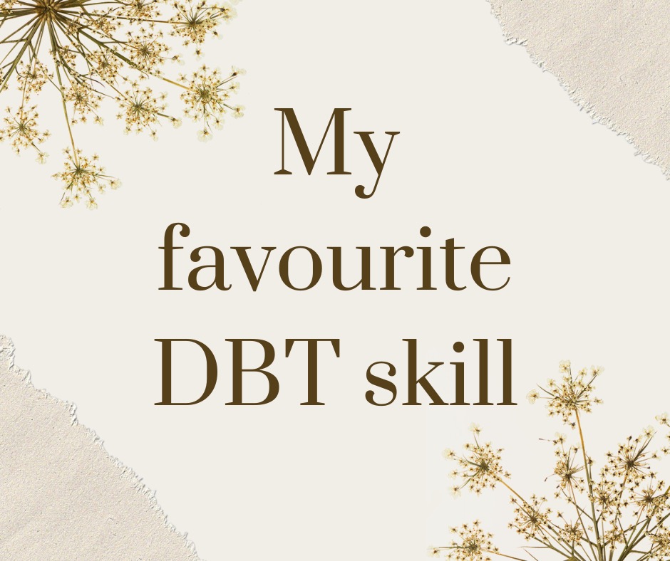 My favourite DBT (Dialectical Behaviour Therapy) skill is called T.I.P.P. I use this skill in so many different situations in my life. Having a thought spiral? Try changing your temperature with a cold drink or hot bath. Feeling depression taking over? Try an intense exercise such as 10 squats to get your heart pumping. Anxiety in control? Try paced breathing, I like to use the square breath. Can't sleep? Try progressive muscle relaxation. #DBTSkills #therapytools #anxietyrelief #DepressionTherapy