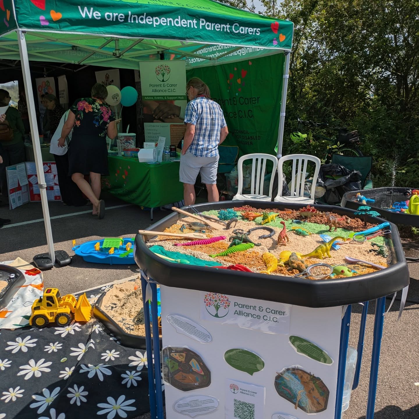 We have had a great day at the Big Health Day today! We have met so many lovely new families and made great connections with other organisations #strongertogether #parentcarers #bighealth #inclusion #gooddays