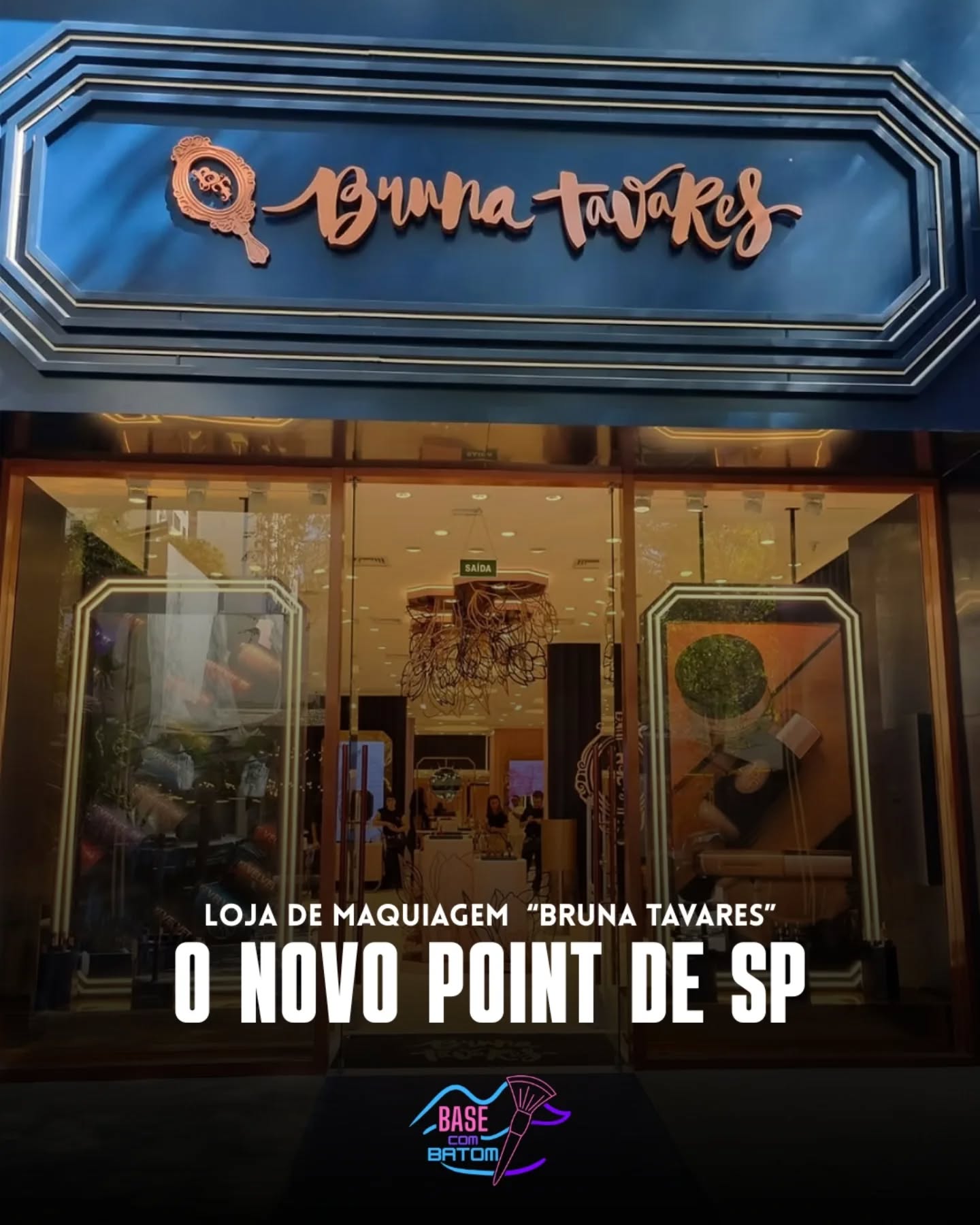 Imagina um parque de maquiagem só seu?
Bruna Tavares acaba de abrir sua flagship BT House na Oscar Freire, em SP, com 192m² de imersão total em beleza!
Você teria coragem de se perder ali por um dia?
SAIBA MAIS CLICANDO NO LINK DA BIO OU NOS STORIES!
📲 Leia a matéria completa no basecombatom.com
#BaseComBatom #BrunaTavares #BeautyHouse #MaquiagemBrasileira