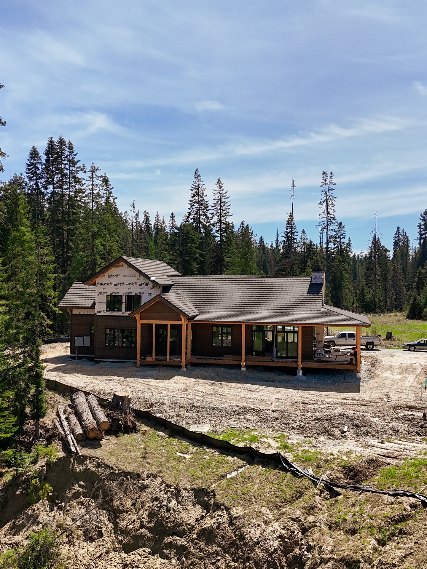 Progress is taking shape on this custom mountain getaway in Priest River, ID!
From the timber-wrapped porch to the vaulted ceilings and soon-to-be showstopping fireplace, this cabin is built for comfort, style, and connection with the outdoors. 🌲🏡
Designed by the talented crew at @bodenarchitecture 👏
#CustomCabinVibes #RameyConstruction #BodenArchitecture #MountainHome #NorthIdahoLiving #PriestRiver #CozyCabinFeels #CraftedWithCare #HomeInTheMaking #ModernRustic #DreamCabin #BuilderLife #PNW