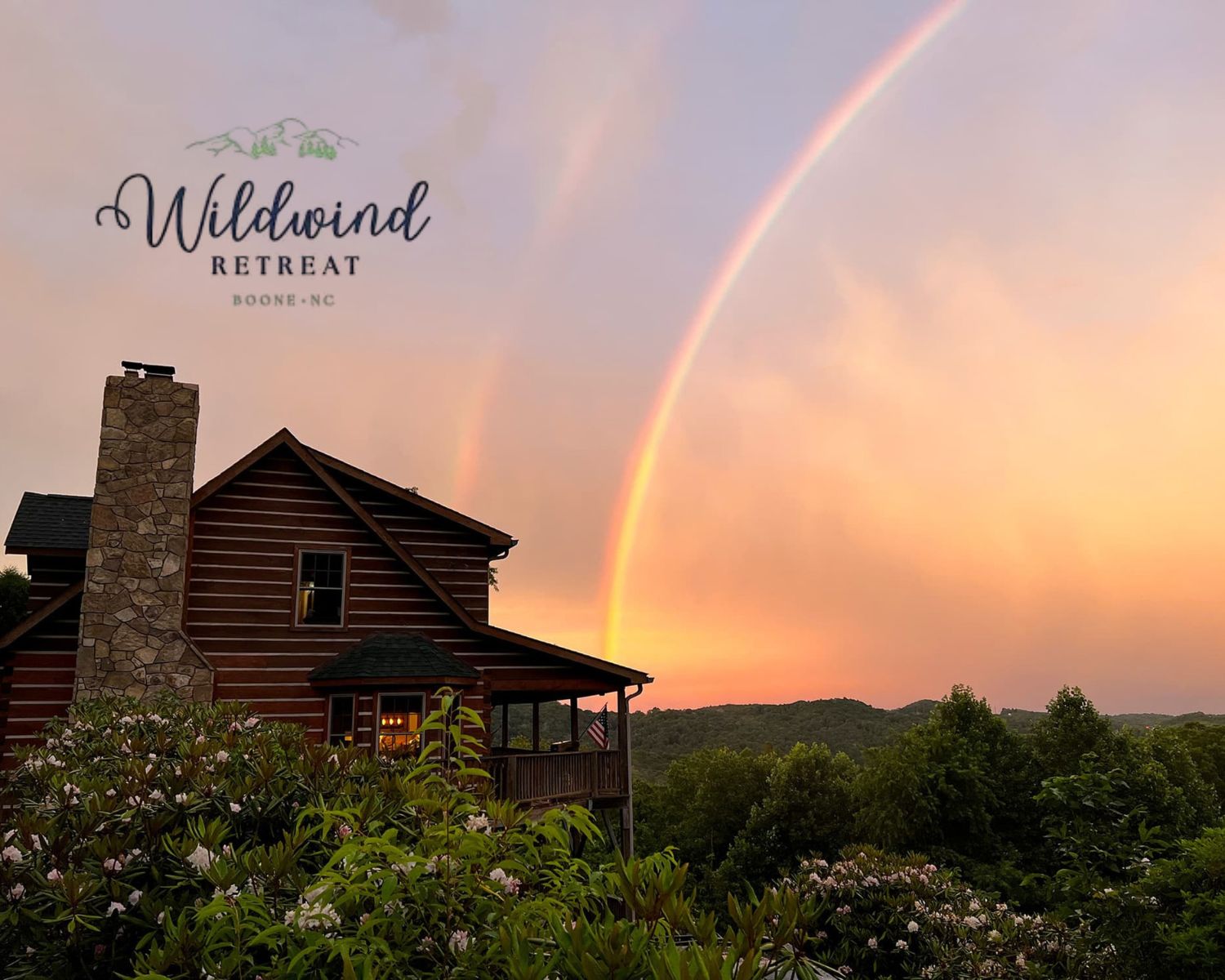 *Somewhere over the rainbow… there's Wi-Fi, wine, and views from wraparound porches.*
At Wildwind Retreat in Boone, NC, our four modern cabins are tucked into the trees just minutes from downtown — but they feel worlds away. Like this lucky moment, when one of our homes caught a rainbow right overhead.
Plan your own picture-perfect escape: weddings, girls' weekends, family getaways — or just a quiet porch, a cozy fire, and a sky that puts on a show.
Rent one cabin or all four. Either way, the magic’s real.
#WildwindRetreat #BooneNC #ModernCabins #MountainMagic #SummerTrends #traveltips #TeamUSA #ncweddingplanne r #highcountry #wataugacounty #highcountrywedding #AirbnbManagement #charlottewedding #GetLostInNature #WildwindResort #highcountryNC #BooneNorthCarolina #MountainGetaway #bestofboone #FamilyReunion #boonerentals #booneview #appstatefootball #mountainwedding #blueridgemountains #madeinNC #madeinUSA