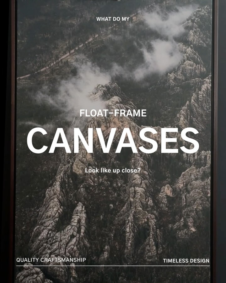 Here’s what my float-frame canvases look like up close.
When you’re investing in art, the frame matters just as much as the image itself. That’s why I only offer fine art float-frame canvases that meet gallery-level standards — and look stunning in person.
Swipe through to see the craftsmanship in every detail:
✨ Premium Materials:
Each frame is handcrafted from FSC-certified North American poplar wood — responsibly sourced, and finished with care.
🖼️ Seamless Presentation:
The canvas sits flush inside the frame, creating that signature “floating” effect collectors love — clean, polished, and elevated.
🎨 Timeless Finishes:
Choose from 4 classic options: Black, Walnut, Silver & Black, or Gold & Black — curated to complement both modern and traditional interiors.
📐 Built to Last:
1.75” deep profile for visual impact
Corner bumpers for protection
Ready-to-hang with sawtooth
Dustcover available for a fully finished back
These pieces are museum-quality and made to last — whether you’re styling a statement wall in your home or a high-end office.
Curious what sizes are available?
Drop me a comment or DM — I’ll help you find the perfect fit for your space.
#artdecor #decorationinspiration #wallartwork #decoratingtips