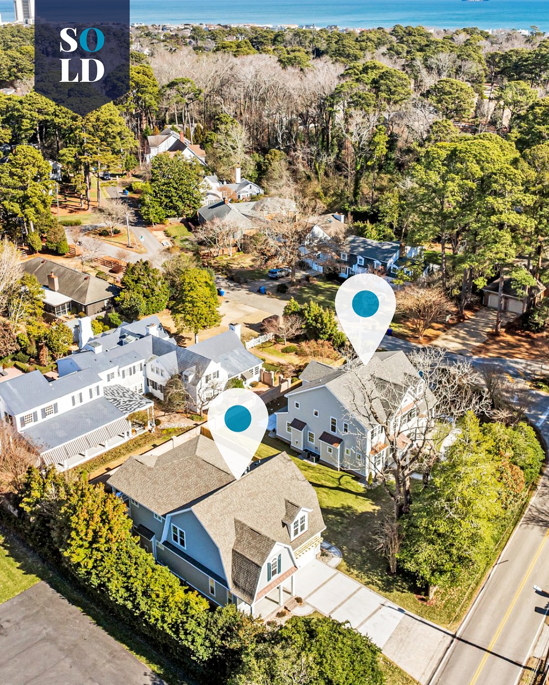 Congratulations to Chris Martini on the sale of 600 and 604 Cavalier Drive. Two exquisite properties built by @bishardhomes with happy new owners moving in. Time to celebrate and kick off this weekend in style!
