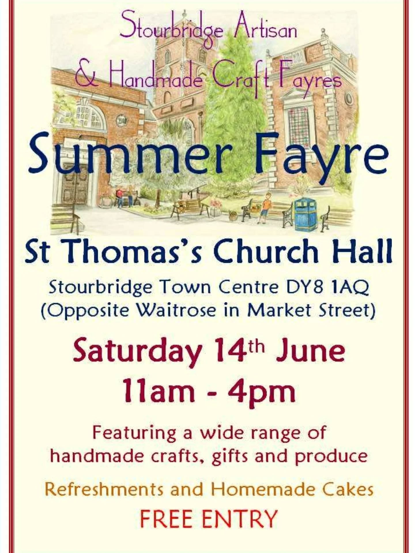 We are delighted to be showcasing with Stourbridge Artisans & Handmade Craft Fayres today.
It will be great mix of talented artisans showcasing their wares. Plus, there is tea and cake!
We will be offering and teaching our range of board games, which have all been designed and made by us. (Okay, so we are a little proud! 🙂)
Feel free to come along, play a game and say hi. Have a great day everyone.
#theradiantfox #Stourbridge #stourbridgeartisanandcraft #stourbridgeartisans #stourbridgesmallbusiness #boardgames #boardgamedesigner #madeintheuk #boardgamesofinstagram #funandgames #supportlocalbusiness #supportsmallbusiness