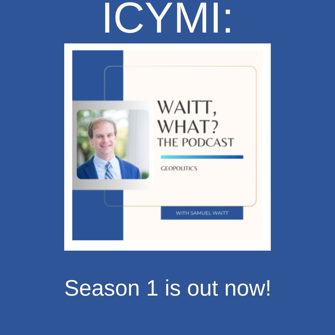 🎙️ Season 1 is here — and Season 2 is on the way! 🌍
If you've ever wondered why Russia invaded Ukraine—or why it matters to America—Season 1 of “Waitt, What? The Podcast” is for you. We take you across Eastern Europe, from Poland to Uzbekistan, uncovering the historical roots, cultural forces, and strategic decisions shaping today’s biggest geopolitical story.
Hear from professors, analysts, ministry leaders, and everyday voices from the region as we unpack:
✔️ How post-Soviet nations found their identity
✔️ Why Poland became America’s closest ally in Europe
✔️ What hope looks like in the middle of war
🎧 Catch up on all 6 episodes now on Apple & Spotify.
📍 Link in bio
Oh—and we’re in the studio right now recording Season 2. Stay tuned!
#WaittWhatPodcast #Geopolitics #UkraineWar #Poland #EasternEurope #HistoryMatters #PodcastRecommendations #Ukraine #Russia #ForeignPolicy