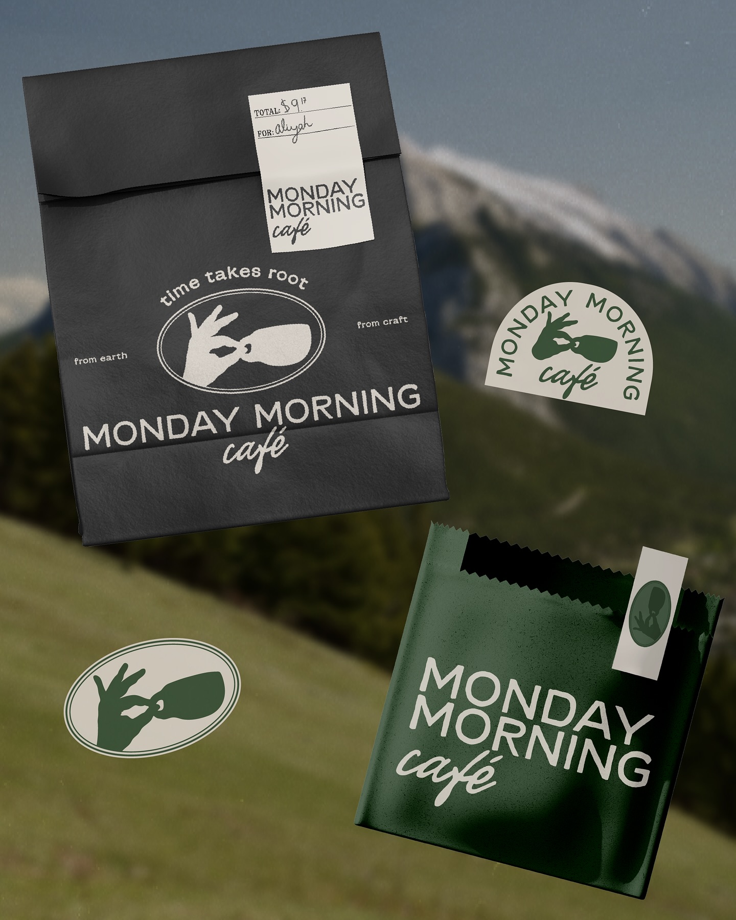 Monday Morning Café
where time takes root.
a café brand crafted to redefine the Monday mindset. neutral textures and gentle contrast mimic the feeling of calm light filtering through a window — earthy, sincere, and unhurried.
every visual choice is rooted in emotion, designed to evoke comfort, presence, and a fresh sense of purpose.
more than a café brand, it’s an atmosphere you can feel.
✨ ready to bring your next idea to life with thoughtful, standout design? ✨ Contact Us to get started!
#branddesign #branding #cafebranding #graphicdesign #organicbrand #visualidentity #branddesigner