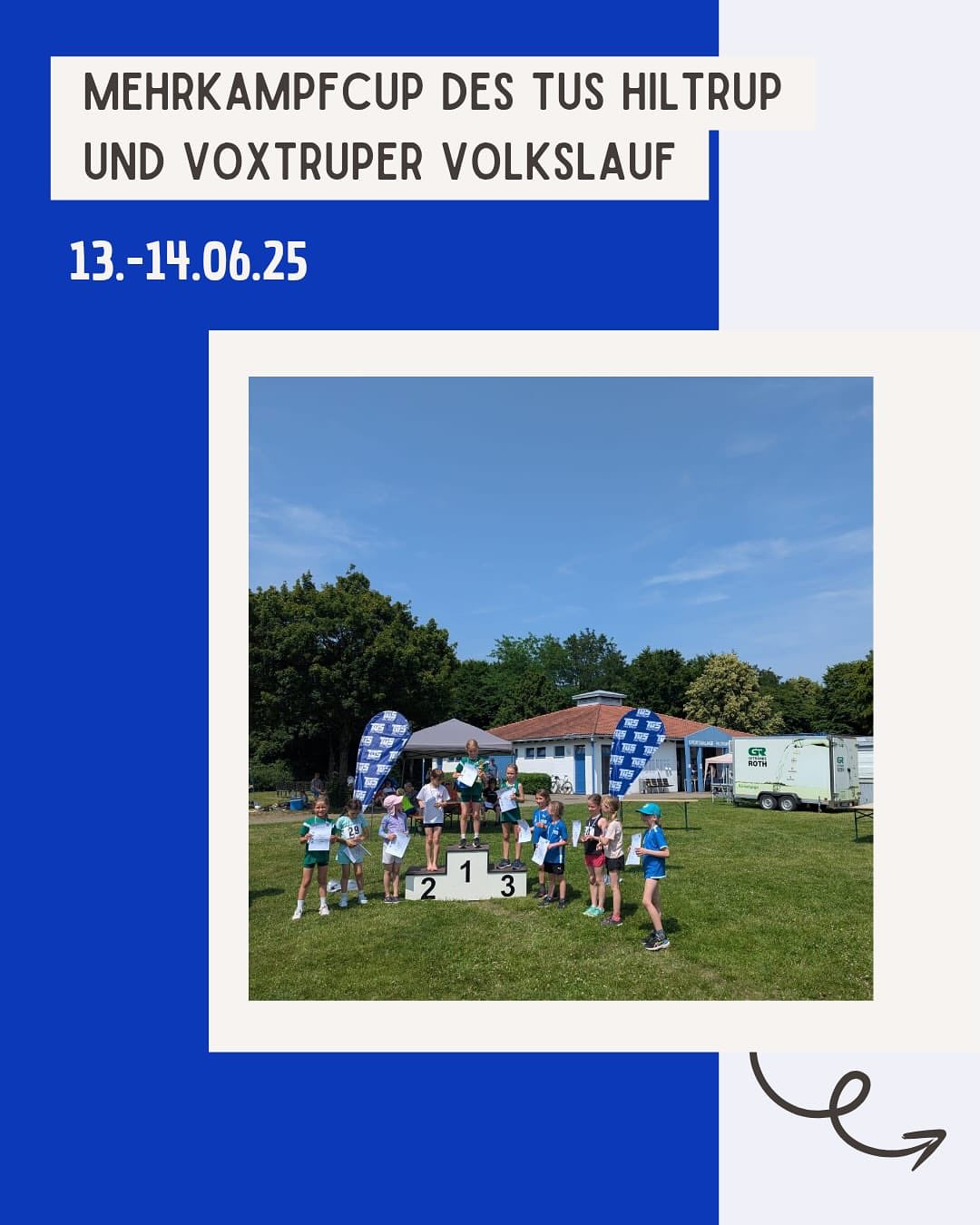 Viele Wettkämpfe am vergangenen Wochenende!
Das letzte Wochenende hielt alle Athletinnen und Athleten des @otb_osnabrueck auf Trab, ob Groß oder Klein. Den Anfang machten am Freitag einige Sportler aus Pesis Gruppe bei dem Volkslauf in Voxtrup. Hier hieß es vor allem: Gegen die Hitze bestehen! In mehreren Gruppen zusammengeschlossen ging es auf die 9,8km lange Runde. Durch das Teamwork ist jeder Läufer durchgekommen und konnte den Erfolg danach bei einem kühlen Getränk feiern.
Für die jüngeren Athleten ging es am Samstag nach Hiltrup. Die Gruppen der U10 bis U14 zeigten ihr Können bei den Kreismeisterschaften. Auch hier war das Klima sehr warm und dennoch gaben die Nachwuchstalente alles. Mit vielen super Leistungen und noch mehr Spaß, konnten die Kinder später nach Hause fahren. Macht weiter so. Wir sind stolz auf euch!
#volkslauf #voxtrup #hitze #teamwork #kreismeisterschaft #spaß #spassamsport #weiterso
@noz_de @sport_lich_unterwegs @otb_osnabrueck @stadtosnabrueck @stadtsportbund_osnabruck @activesportshoposnabrueck @katharina.poetter dabehrens @nlv_online @dlv_online @benmoellers @pumarunning