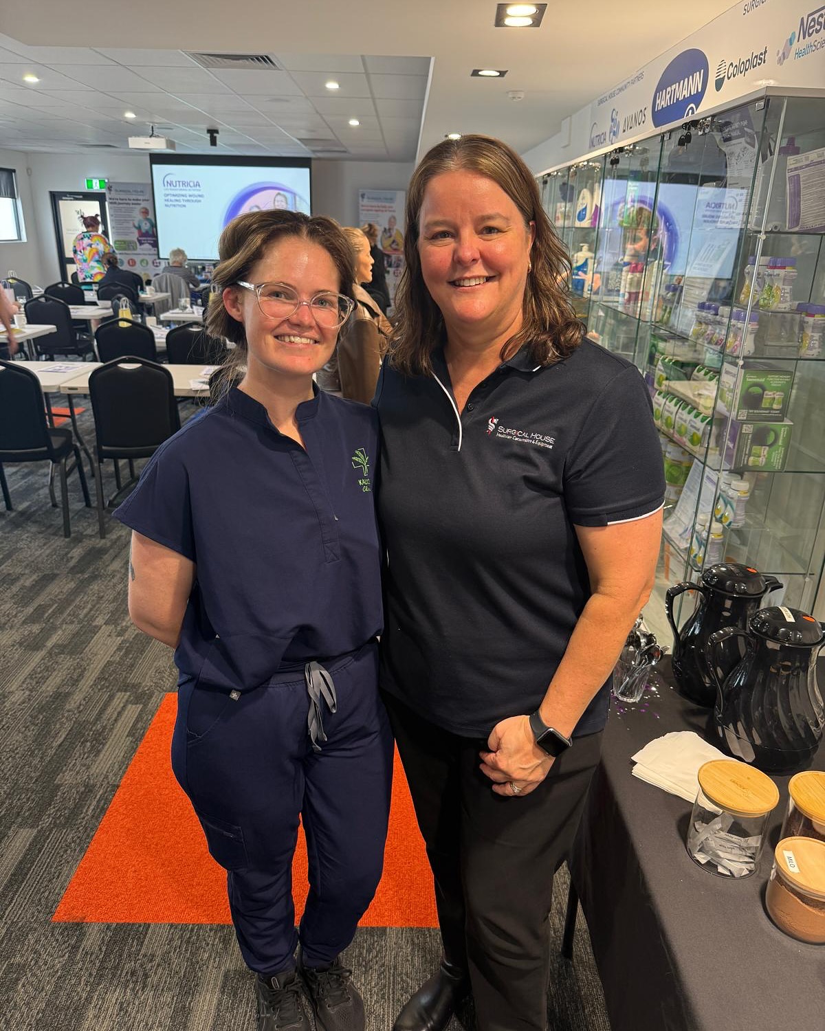 What a day at Surgical House’s Care in Community Training Day! 💚🌾
Siobhan delivered a hands-on tracheostomy training session, supported by our friends at @egoskincare and @mun_australia – diving deep into skin care, PPE, and community-safe practice 👩⚕️🩺
We loved being surrounded by passionate health, aged care & NDIS professionals, soaking up knowledge from @nutriciametabolics anz @nestlehealthscience_br and @molicare_au on nutrition, wound care & pressure injury prevention.
Thanks @surgicalhouse_australia for having us!
#KalkoupCommunityCare #CommunityNursing #TracheostomyCare #NDISWA #WAHealth #AgedCare #WoundCare #EnteralFeeding #SkinIntegrity #NursesOfInstagram #SupportWorkersWA #AlliedHealthWA #CPDTraining #HandsOnLearning #SurgicalHouse