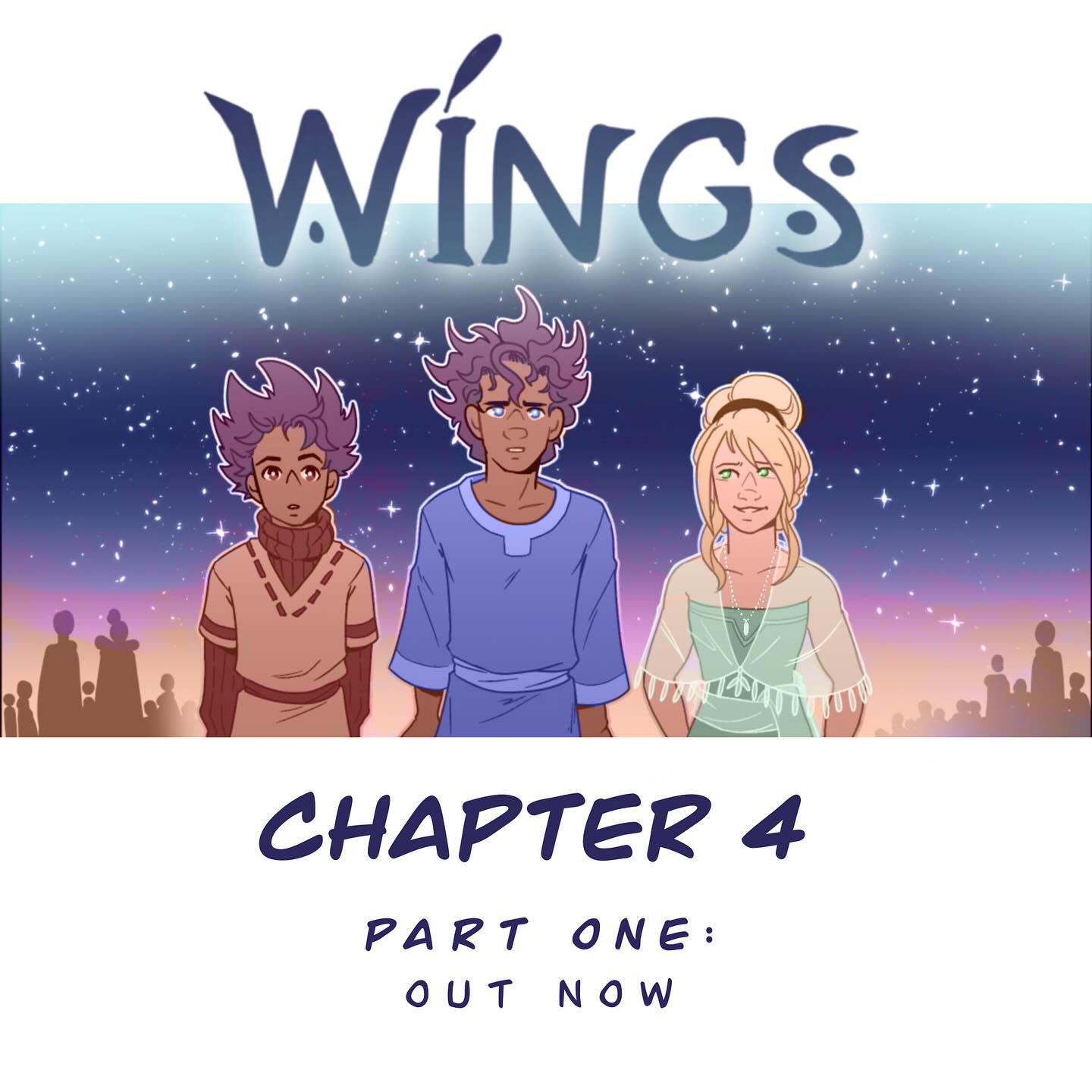 CHAPTER 4 (PART ONE) IS OUT NOW - Link in Bio
Get your fancy fit ready, we’re off to a dinner party 🥂✨
#comic #WINGS #WINGSpipjdew #pipjdew #dinnerparty #fantasycomic