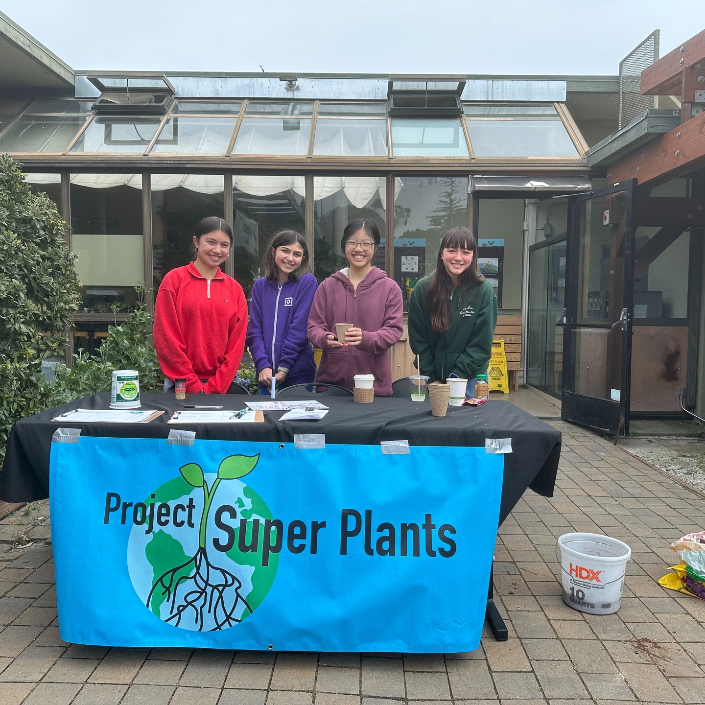 Shoutout to the Proof team who tabled at the annual SF Middle School Science Fair at the Randall Museum earlier this year! They introduced 80 attendees to the science behind carbon sequestration and guided them to plant Super Plant seeds in pots to bring home 🪴