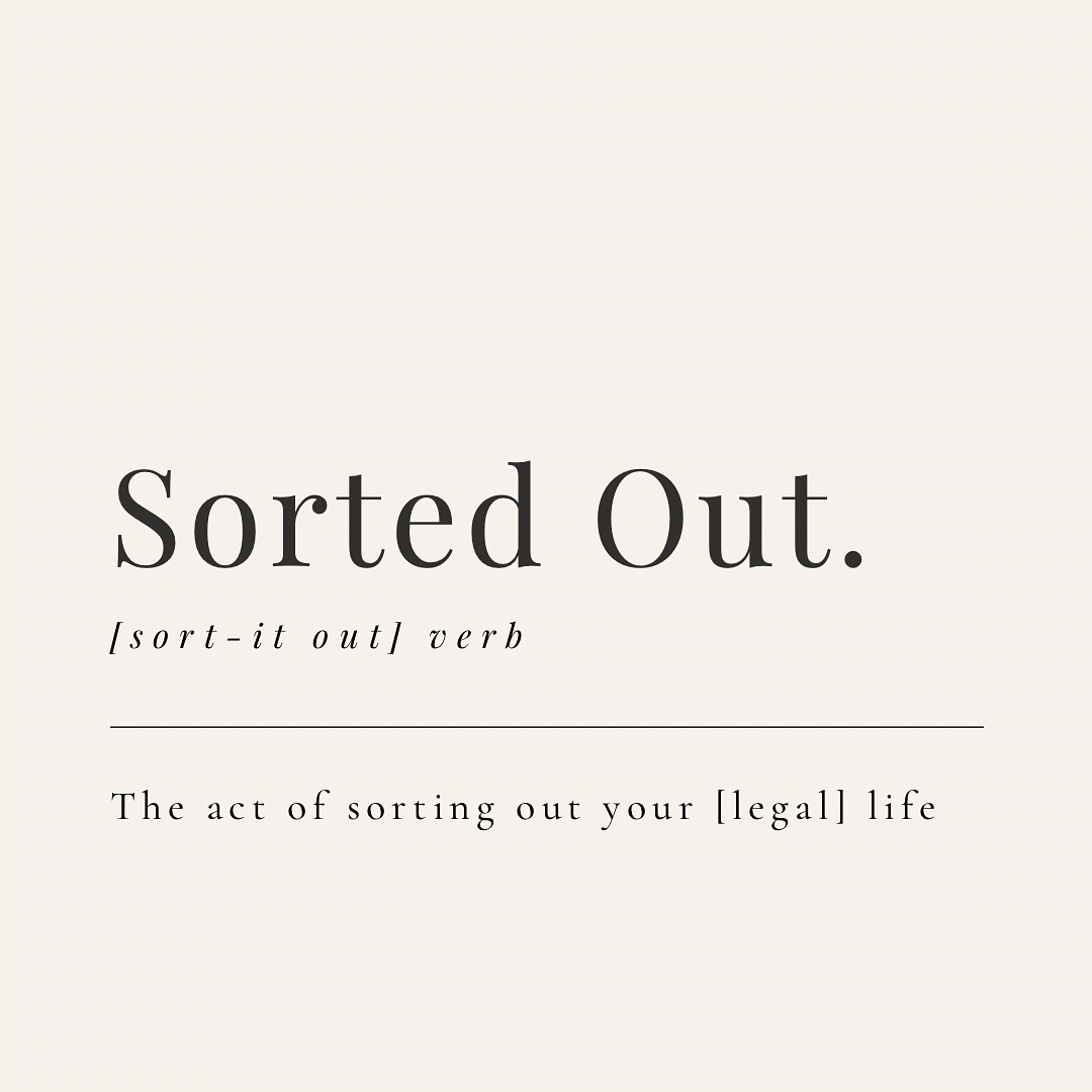We’re here to help you sort out the legal stuff - calmly, clearly, and with a touch of style.
Welcome to Sorted Out: your place for legal clarity, confidence, and community.
✨ Sign up for The Brief (link in bio)
✨ Listen to the podcast coming soon
✨ And let’s sort it out—together.