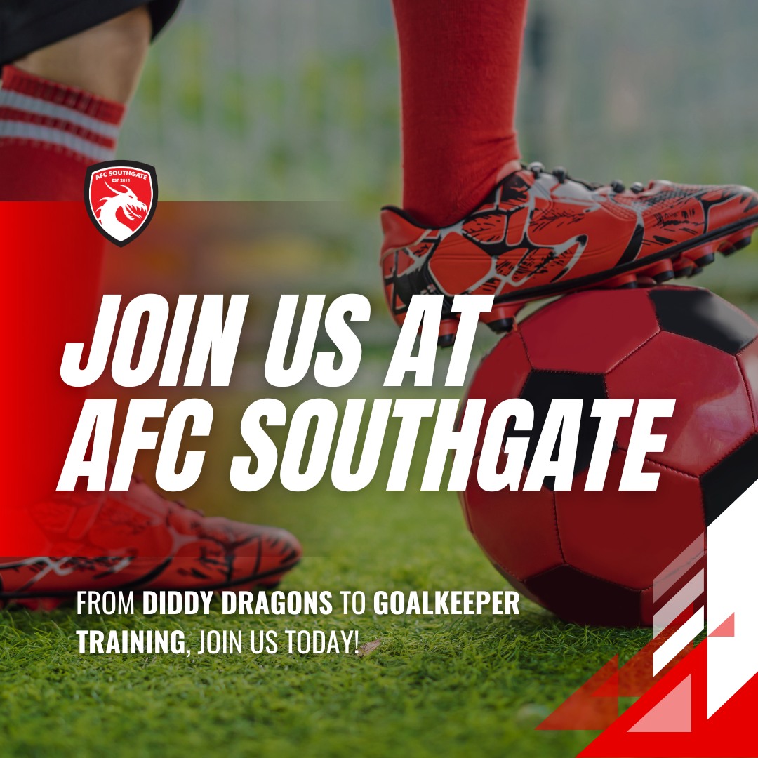 ⚽ Ready to start your football journey? 🌟
At AFC Southgate, we’re more than just a club — we’re a family! 💙
Whether you’re just starting out or ready to take your game to the next level, there’s a place for you here. 🙌⚽
With passionate coaches, a supportive environment, and plenty of opportunities to learn, grow, and have fun, now’s the perfect time to join us! 🚀
👉 Book your FREE trial session today: https://www.afcsouthgate.com/book-online
#afcsouthgate #northlondonfootball #kidsfootball #jointheteam #2025season #youthfootball