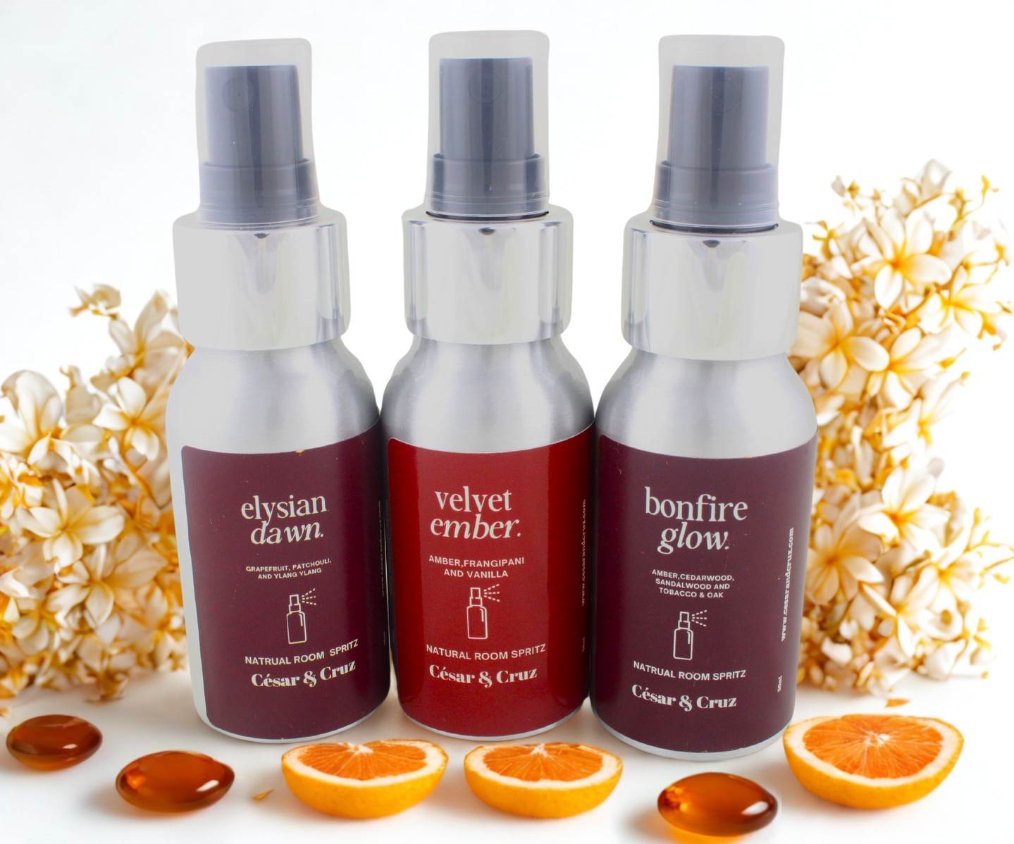 Transform your space with the fresh, natural scents of César & Cruz!
🌿✨ Discover the Signature Collection Room Spritz. Ten unique, non-toxic aromas crafted to uplift any room. Elevate your atmosphere today!
LINK IN THE BIO
#naturalroomspray #non-toxichomefragrance #longlastingnaturalairfreshener #saferoomsprayforpetsandkids #plantbasedfragrancemist #waterbasedfragrance mist #London #United Kingdom #CesarAndCruz
www.cesarandcruz.com