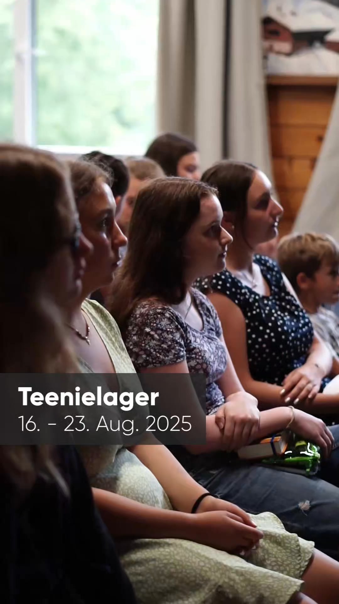 Beim #TeLa gibt's gaaaaanz viel extrem starkes Programm, da ist für alle was dabei 🤩
Schon angemeldet?
📆 16. – 23. August 2025
🏠 Freizeithaus Schwaigmühle (Großgmain)
🎂 14 - 17 Jährige
💰 € 320,-
📧 Link in unserer Bio!