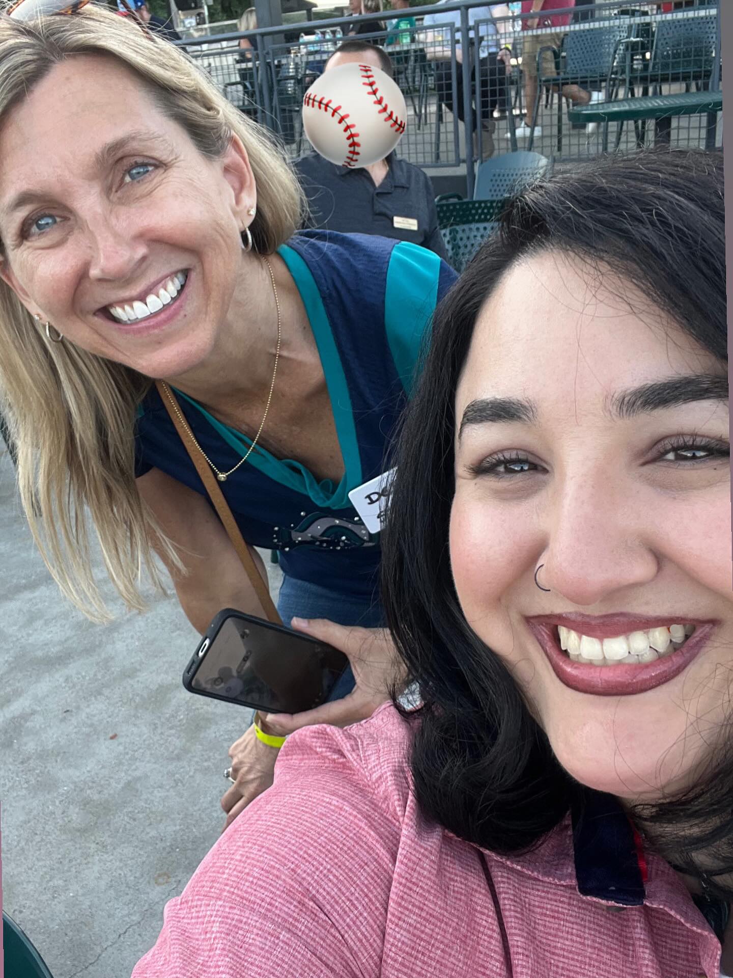 Alijah (our awesome dental assistant) and Debbie from Stroll magazine enjoying a great night out at the Tacoma Rainiers game! ⚾️🦷 #TeamFun #CommunityConnections #TacomaRainiers