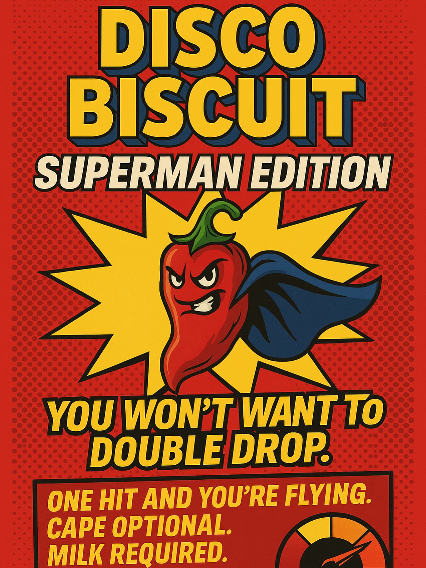 Itās been a minute since our last postā¦
But trust usāthis one was worth the wait.
š„ Introducing: Disco Biscuit ā Superman Edition š„
Our hottest sauce to date, and the one that nearly broke us (in the best way).
Fermented slow and fierce, itās made from:
š¶ļø Carolina Reaper
š¶ļø Chocolate Ghost
š¶ļø Fatali, and
š¶ļø Bhut Jolokia
A bold blend of superhot peppers, fermented fire, and reckless intent.
This isnāt your everyday hot sauceāitās for those chasing that high heat, long finish, and full flavour.
š„ One hit and youāre flying.
Cape optional. Milk required.
You definitely wonāt want to double drop.
Only a limited number of bottles availableāDM to secure yours.
#DiscoBiscuits #SupermanEdition #SecretChilliParty #SuperhotSauce #ChilliAddict #FermentedHeat #HotSauceDrop #ChilliHeadApproved
