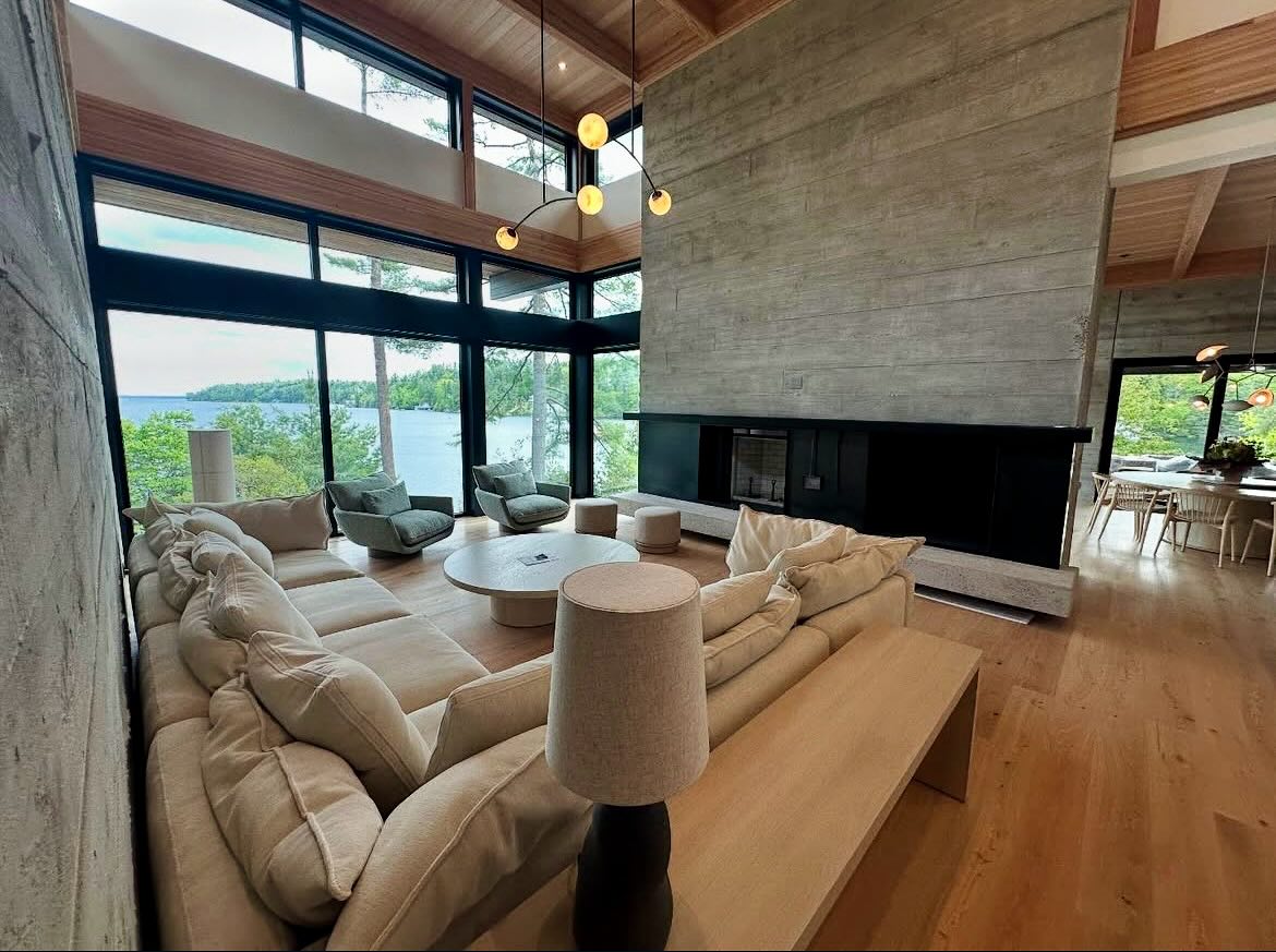 Hot rolled steel fire place and spanning mantel we did some time ago. Place looks amazing, well done! @purcellcustomcontracting did some amazing work on this house.