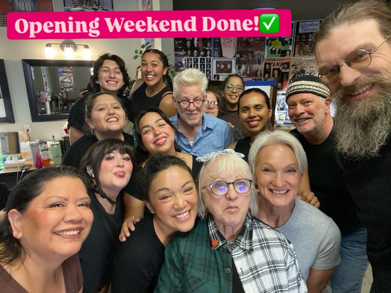 Six more shows to go! These past months have been such a joy getting to play around with these fabulous people!
The message this play has to offer is so relevant in today’s world and I could not imagine any better storytellers to share the stage with to tell it 💕
#actorsofinstagram #actorslife #prospecttheaterproject