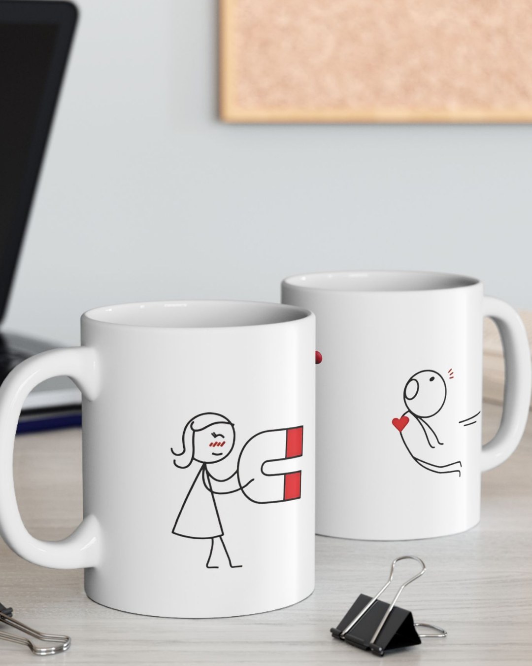 Sevginizi her kahve molasında hissetmek için 'Sevgi Mıknatısı' çiftlere özel porselen kupa bardaklar! Kişiselleştirilebilir özelliği ile unutulmaz bir hediye. ❤️ Link in Bio #SevgiMıknatısı #PorselenKupa #Aşk