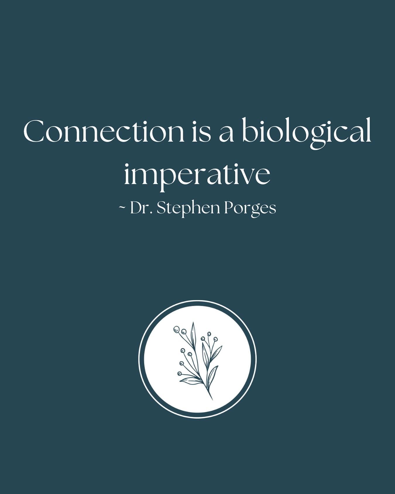 🌱 “Connection is a biological imperative.” - Dr. Stephen Porges 🌱
Have you ever considered how vital our relationships are for our well-being? Our baseline is to be in connection with others.🤔🤝 In a world that often pushes us to be self-sufficient, it’s essential to remember that we thrive through connection!
When it comes to trauma recovery, understanding our nervous system is crucial. Trauma can disrupt our ability to connect, leaving us feeling isolated and overwhelmed. However, co-regulation—the process of feeling safe with others—can help restore balance. 🌈💞
This is especially important in parenting! As caregivers, our ability to connect with our children lays the foundation for their emotional development. When we nurture these bonds, we help them learn how to manage their own feelings and build resilience. Engaging with supportive relationships activates our parasympathetic nervous system, allowing both us and our children to process emotions and heal. ✨
Let’s talk about the bonds that keep us grounded! How do you prioritize connection in your life, with partners and with your children? Share your thoughts below! 👇
#solsticetherapyilm #realchangeispossible #healinggenerationaltrauma #MentalHealthMatters #ConnectionIsKey #stephenporges
