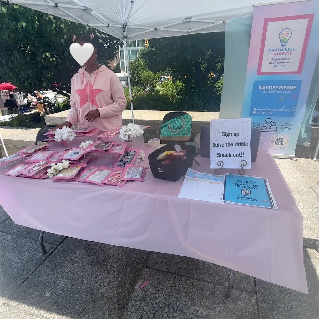 ✨ Thank you to everyone who stopped by the Math Mindset Tutoring table at the Juneteenth Teen Entrepreneur Expo! 💕 I had such a great time meeting all of you, sharing riddles, and talking about the power of building math confidence!
💻📚 Booking is now OPEN — and consultations are still FREE! Let’s take the stress out of math and build a mindset for success together 💪🏽
📲 Visit our website or DM to get started!
#MathMindsetTutoring #JuneteenthExpo #TeenBusiness #BlackGirlBusiness #NYCYouth #BrooklynEvents #MathHelp #FutureIsBright #ThankYouBrooklyn #MathConfidence