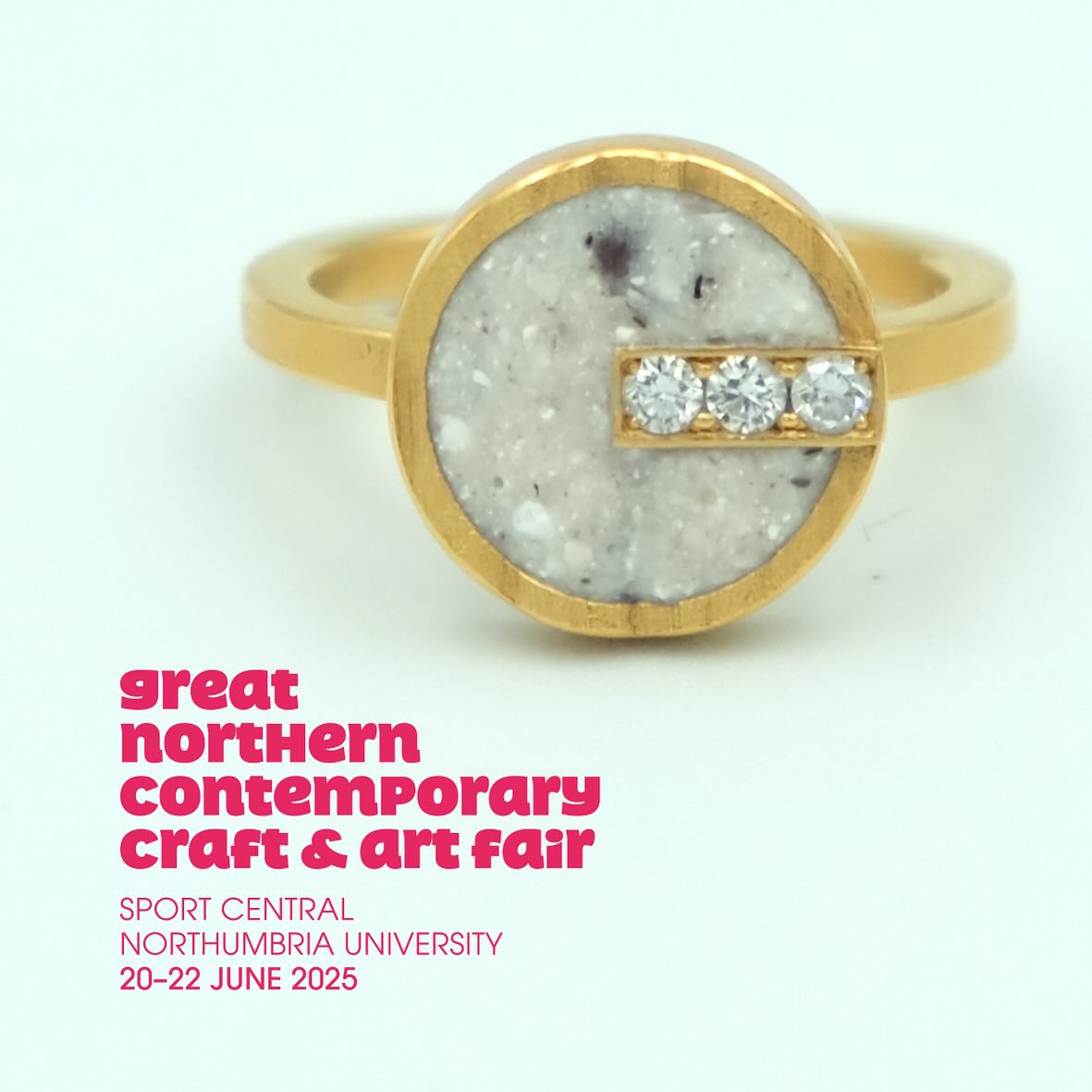 .
Golden Mitsuro Hikime textured ring with Jesmonite and recycled oyster shell composite, available at Great Northern Contemporary Craft Fair in Newcastle from 20–22 June 2025 at Sport Central, Northumbria University.
.
🌟Can’t wait to connect with visitors, collectors, and fellow makers. Hope to see you there!🌟
.
📅GNCCF Newcastle
Friday 20 June - 10.00-17.00
Saturday 21 June - 10.00-17.00
Sunday 22 June - 10.00-16.00
📍Sport Central, Northumbria University, Northumberland Road, Newcastle upon Tyne NE1 8ST
.
🎟️Tickets are now on sale at @great_northern_events 🎟️
.
.
@acj.org.uk @a.i.r_soj @soj_jo_bcu
.
#contemporaryjewellery #ukjewellery #hkjewellery #japanesejewellery #アートジュエリー #コンテンポラリージュエリー #GNCCFNewcastle #GNCCF #craftsayssomething