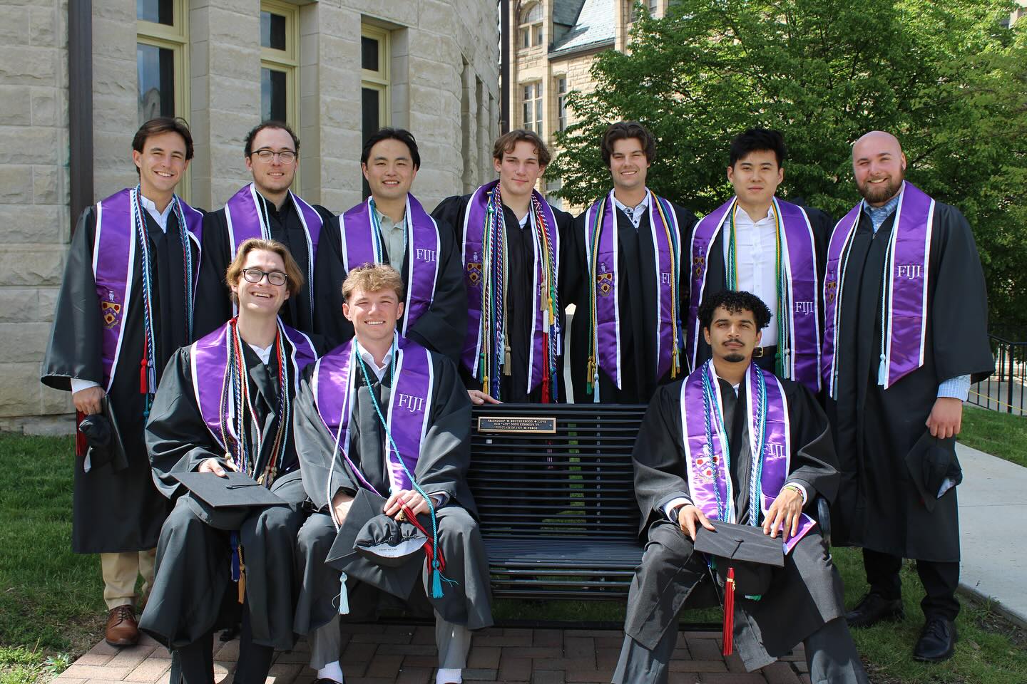 Thank you to our seniors that have set the standards of what being a brother of Phi Gamma Delta means. We wish you luck with your future endeavors. And with that, we wish everyone a wonderful summer, and we’ll see you in the Fall Semester!
Remember, FIJI is not for college days alone 🟪🦉
P!
#phigammadelta #notforcollegedaysalone