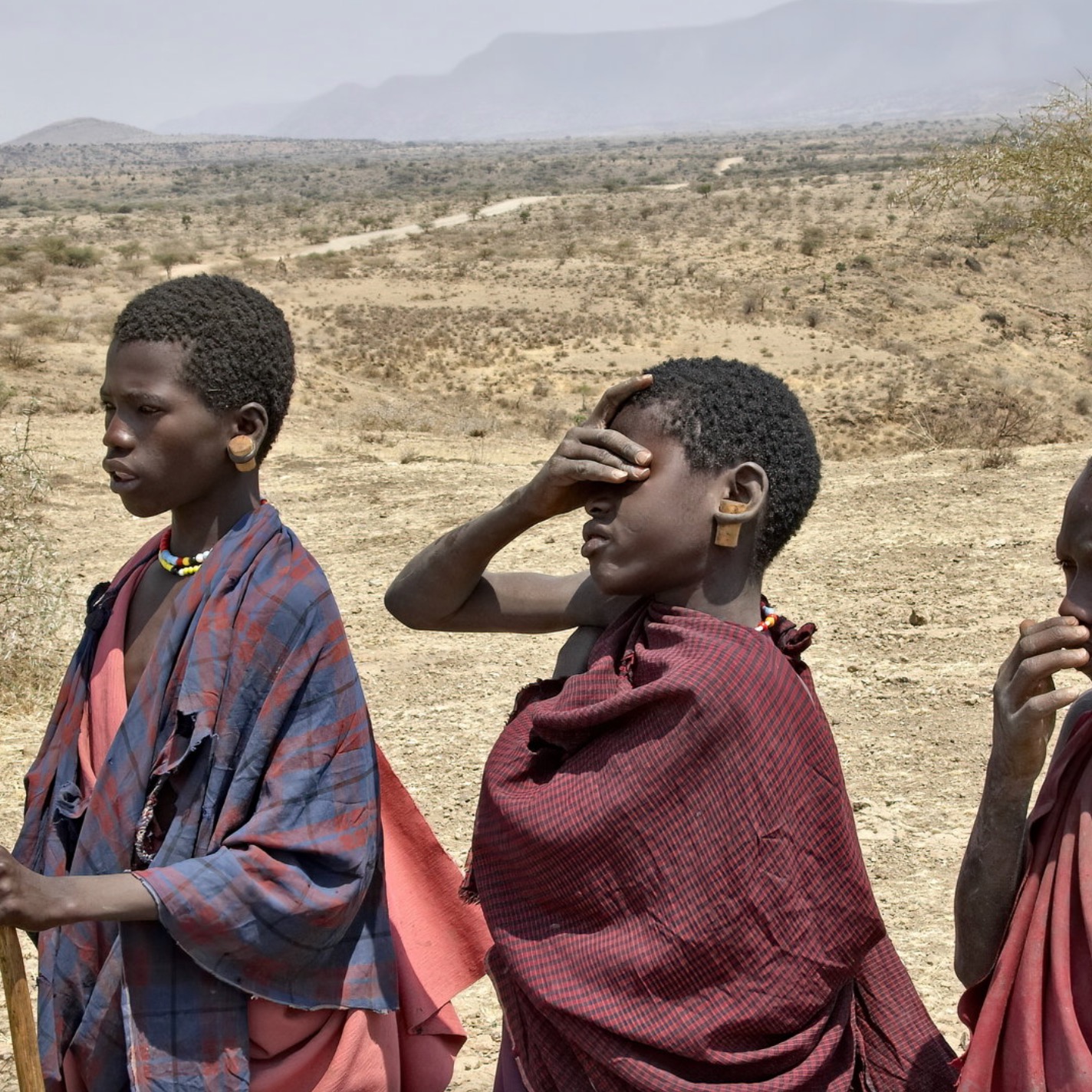 A delegation of boys, aged 14 to 16 years of age, would travel across their section land for about four months announcing the formation of their new age-set. The boys are accompanied by a group of elders spearheading the formation of a new age-set. A collection of 30-40 houses are built for the initiating boys. The houses are located in one large kraal chosen by the Oloiboni (prophet). This is where all boys across the region will be united and initiated. @dimbwiiiculture