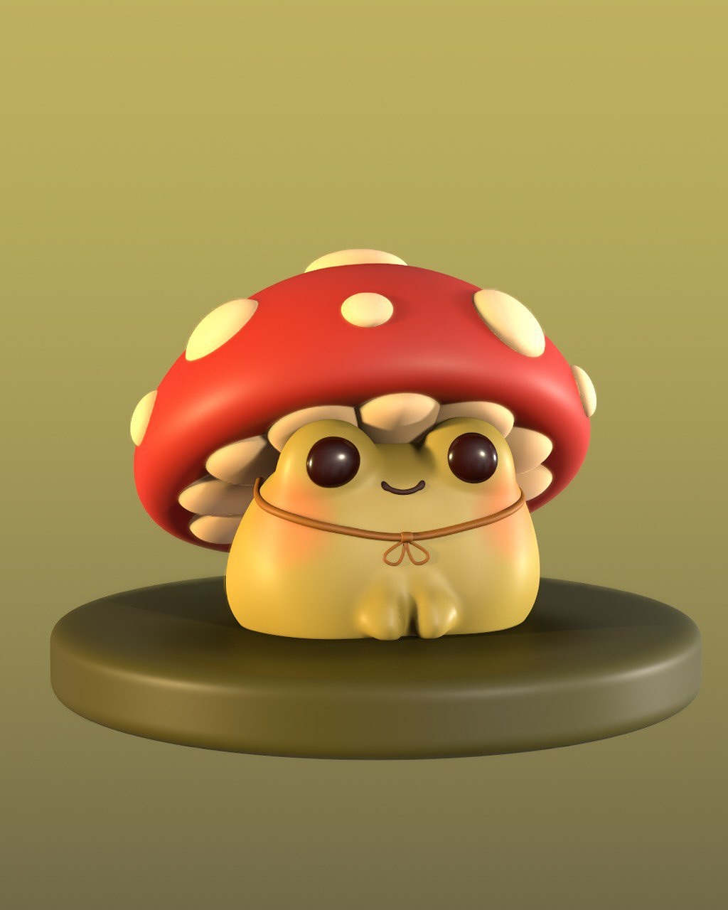 Aprendiendo Nomad Sculpt con este lindo sapito 🐸🍄
3D basado en personaje de @rihnlin ❤️