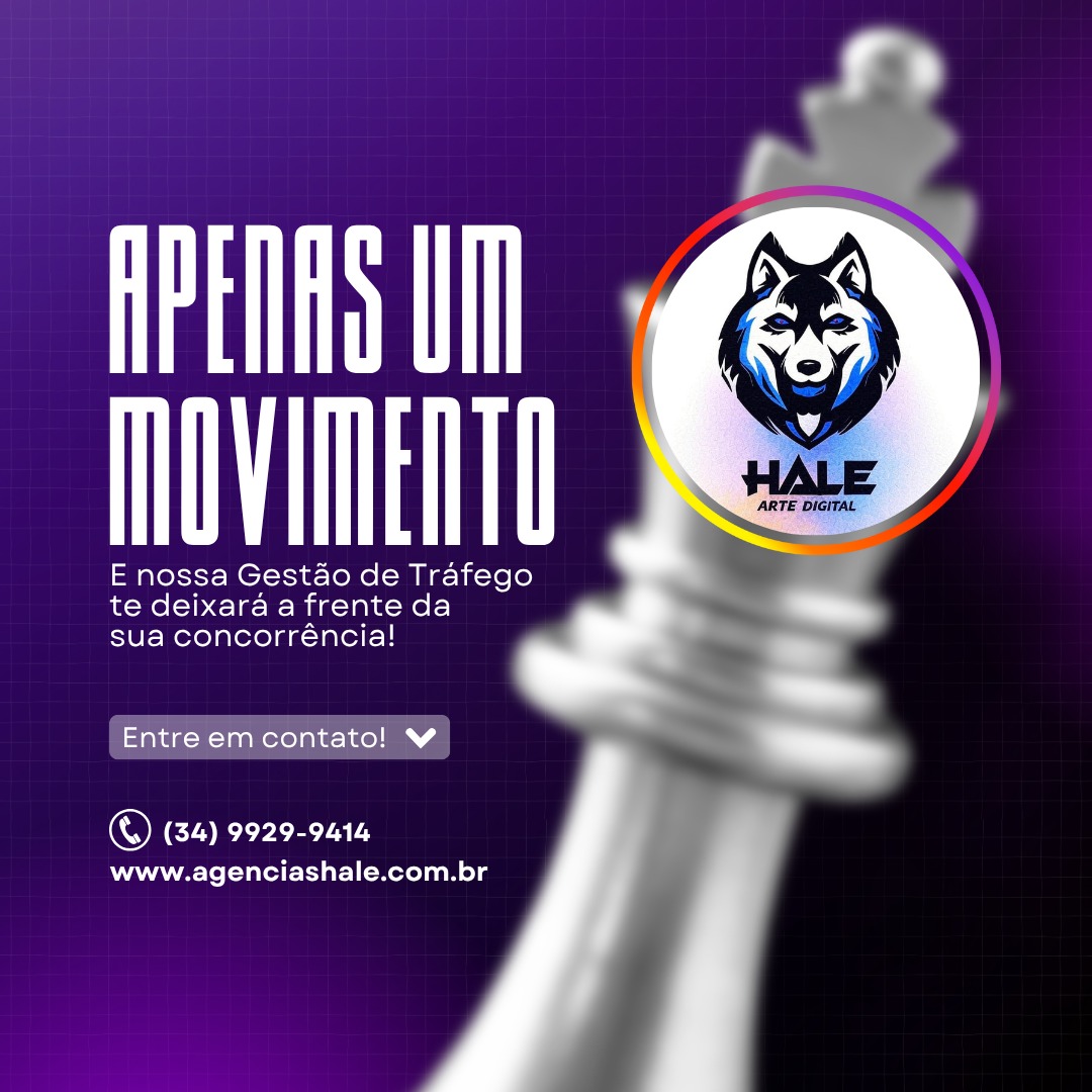 ♟️ Sua empresa está a um movimento de sair na frente!
Se você quer vender mais, ter mais visibilidade e deixar a concorrência pra trás, chegou a hora de fazer o movimento certo.
🔥 Nós da Agencias Hale somos especialistas em Gestão de Tráfego e Marketing Digital.
🚀 Aumente suas vendas.
📈 Alcance mais clientes.
💰 Cresça de forma rápida e escalável.
👉 Fale agora com a nossa equipe e transforme seus resultados!
✅ Link na bio ou clique no WhatsApp: www.agenciashale.com.br
📞 (34) 9929-9414
#marketingdigitalbrasil #gestaodetrafego #midiassociais #agenciademarketing #AgenciaHale #socialmediatips #ᴘᴜʙʟɪᴄɪᴅᴀᴅᴇᴇᴘʀᴏᴘᴀɢᴀɴᴅᴀ #vendasonļine #negóciosdigitais