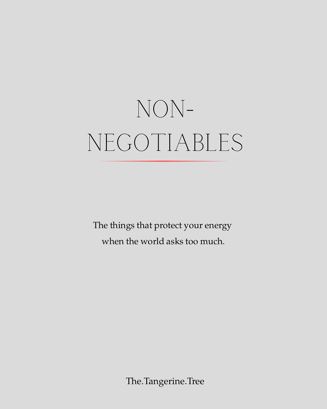 Feeling pulled in too many directions? This is where your non-negotiables come in ✨
When the pressure is high, it’s easy to lose clarity.
Non-negotiables help you cut through the noise -
they protect your energy, guide your decisions, and create structure when everything else feels uncertain.
🤍 They’re not soft boundaries.
🤍 They’re strategic anchors.
🤍 They help you lead, work, and live without losing yourself in the process.
And while the examples in this post reflect patterns many of us relate to, your non-negotiables will take shape in your own way. What matters most is that they’re yours, rooted in what truly sustains you, not just what’s expected of you.
💡 Your body gives early signals. Respect them.
💡 Not everything that wins applause is good for your nervous system.
💡 Love should expand you, not erase you.
💡 Perfection is performance. Wholeness is power.
These aren’t luxuries.
They’re foundations, especially in demanding environments.
What’s one non-negotiable that helps you stay steady when things get intense?
#nonnegotiables #energyprotection #mentalclarity #resilienceatwork #boundariesmatter #selfleadership #positivepsychology #organizationalpsychology #preventburnout #stressmanagementtools #emotionalclarity #innerstrength #nervoussystemhealth #highperformancehabits #thetangerinetree
Keep thriving
🧡