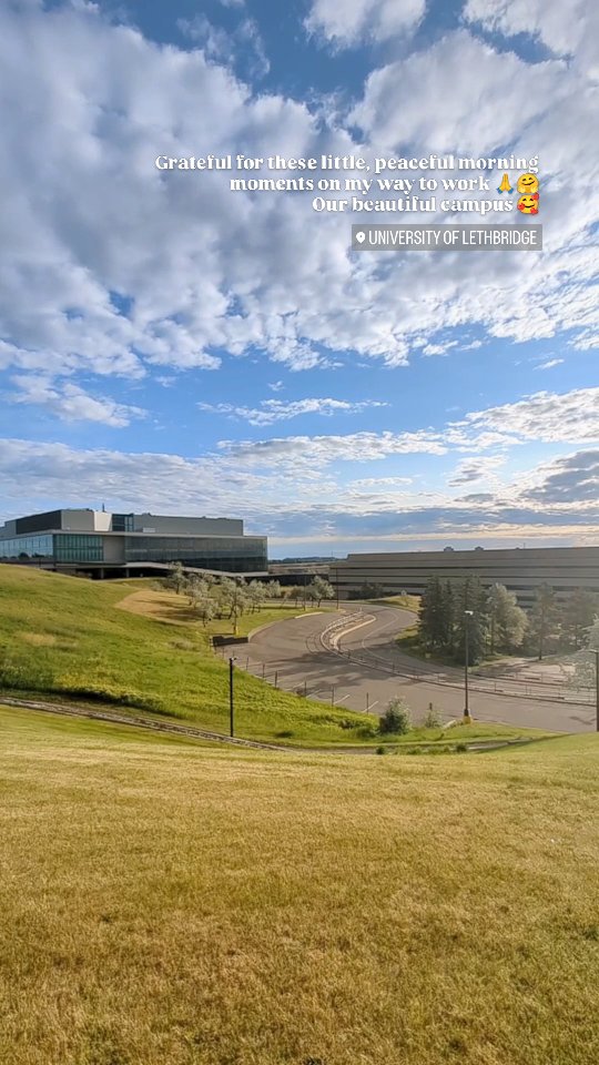 Grateful for these little, peaceful morning moments on my way to work ๐๐ค Our beautiful campus ๐ฅฐ
#university #alberta