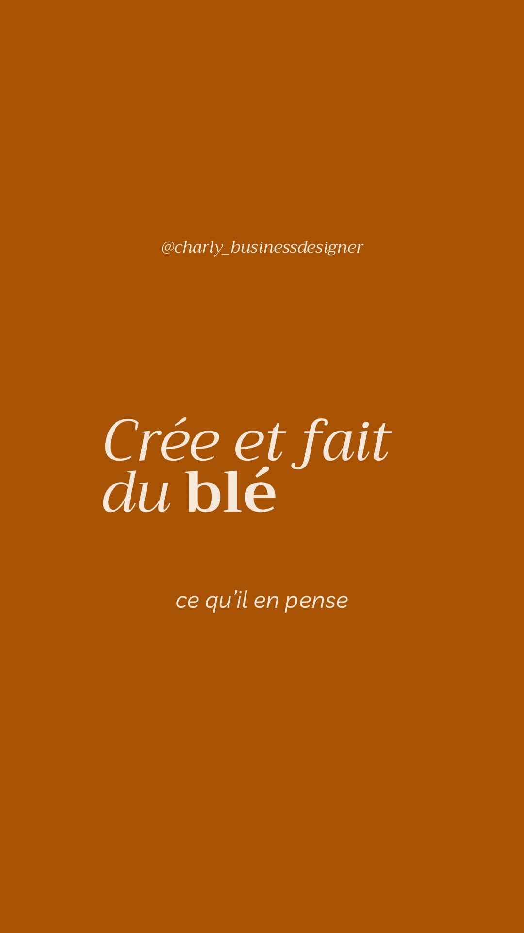 J’ai tellement entendu que être créatif c’était « pas un métier qui rémunère » que j’ai fini par y croire
Pendant longtemps j’ai cru que je devais me justifier de demander de l’argent pour ce que je fabriquais.
M’excuser d’exister
M’excuser de vouloir vivre de ma passion
M’excuser d’être un peu dans la lumière
Puis, le déclic 🫰
La rencontre d’un artiste, d’une créatrice, puis d’un designer !
J’ai vu qu’il était possible de bâtir une entreprise
De laisser une empreinte sur son secteur.
@mathieulehanneur artiste designer qui a travaillé pour les jeux olympiques non seulement sur la flamme mais aussi la montgolfière lumineuse qui a fait briller Paris
@marioncameleon créatrice de contenu make up qui créé sa marque de cosmétique et commencé sur les plateaux Tv
@starck designer réputé pour ces produits disruptant et avant gardiste à révolutionné la vision du monde
Chacun on nourrit mon envie et ma croyance qu’il est possible de créer et vivre pour son art.
Alors ne laisse personne te faire croire que ce n’est pas possible.
Ils nous ont montré le chemin à nous de créer le notre.
#motivation #positivemindsetdaily #design #artisan #entrepreneuriatféminin #entrepreneusescreatives