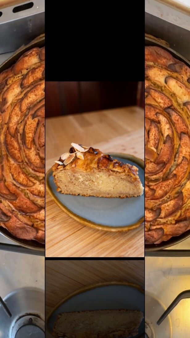 🍏 Apple Almond Cake
Made from scratch with love, this gluten-free cake is available daily at our café.
🎂 Want the whole cake?
Order the full-sized version on our website!
🎉 Or, explore our wide variety of other delicious cakes – perfect for birthdays, celebrations, or just because.