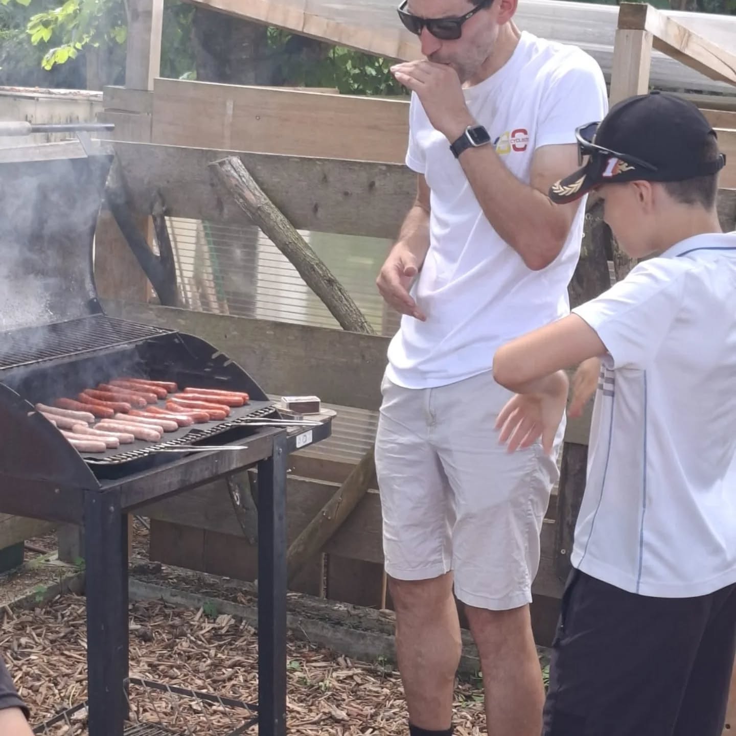 #ABCbbq 🟦🟨🟥
Un moment de convivialité pour l'école de vélo aujourd'hui avec la tenue du BBQ de Fin d année 🍽.