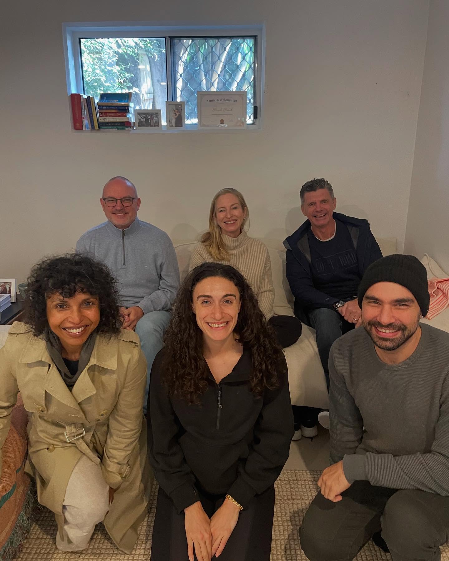 Six new Vedic meditators sitting on the wall.
Their happy faces make me so happy đ
This was a special group. The energy in the room was so engaging. Our group meditations were so deep.
Thanks to @penelopejane99 @nat.marzella @coccob1 @danromeomusic @therealgeoffjaeger and Dave Stewart for showing up with such open hearts.
If youâre keen to learn Vedic meditation and absorb some Vedic wisdom and knowledge to steady yourself in a sometimes stressful world, I would love to teach you.
Details on my website www.sarahsusak.com
DM me for a 1:1 chat to learn more .
Have spaces online in June and in person in July.
ARE YOU MEDI?
#medisteadygo #areyoumedi #meditatie #meditation #vedicmeditation