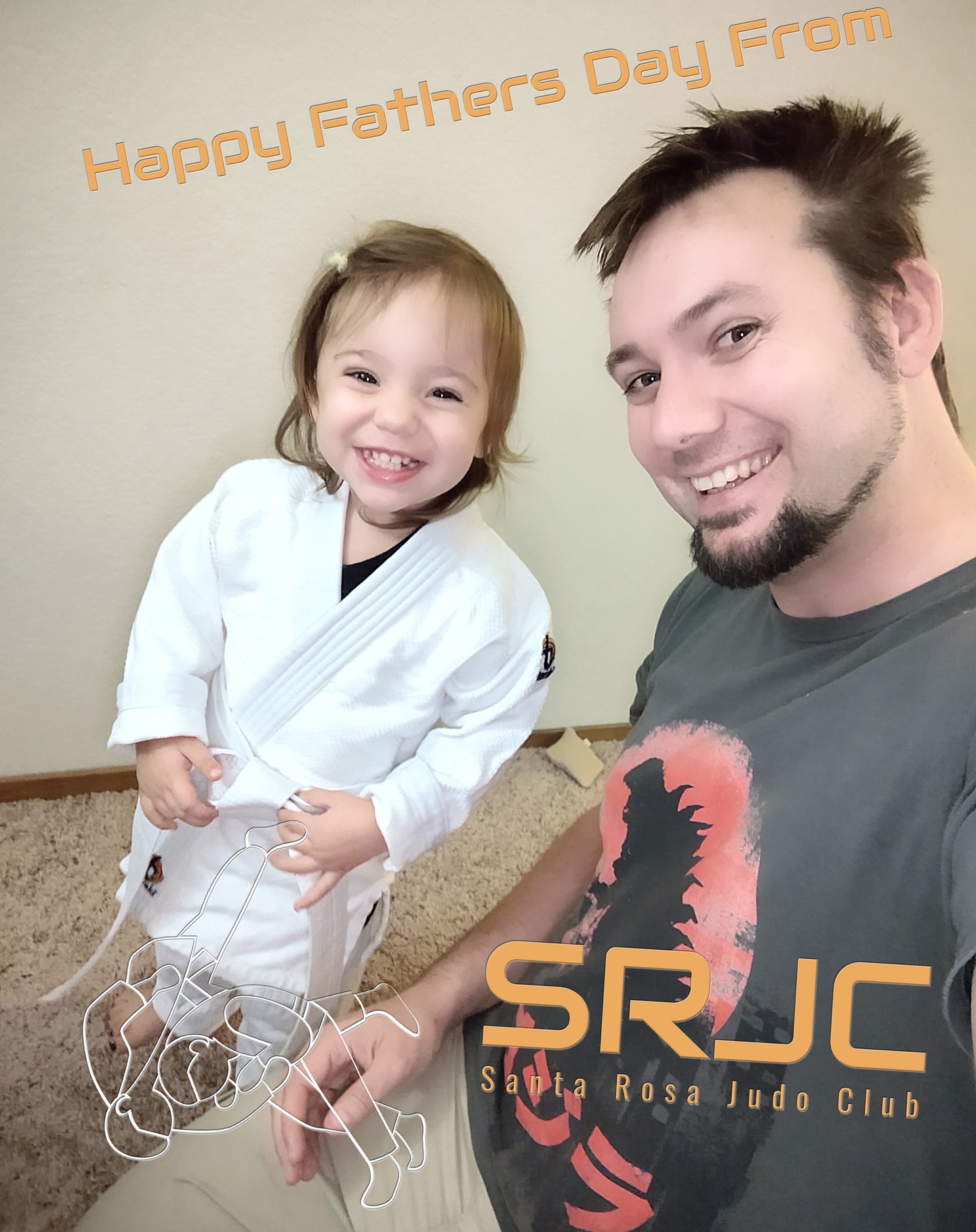 Happy Fathers Day to all the Dadas, Dads, Pops, Brahs, and more out there keeping these crazy kids happy and healthy. We see you! Three cheers to you from Santa Rosa Judo Club!