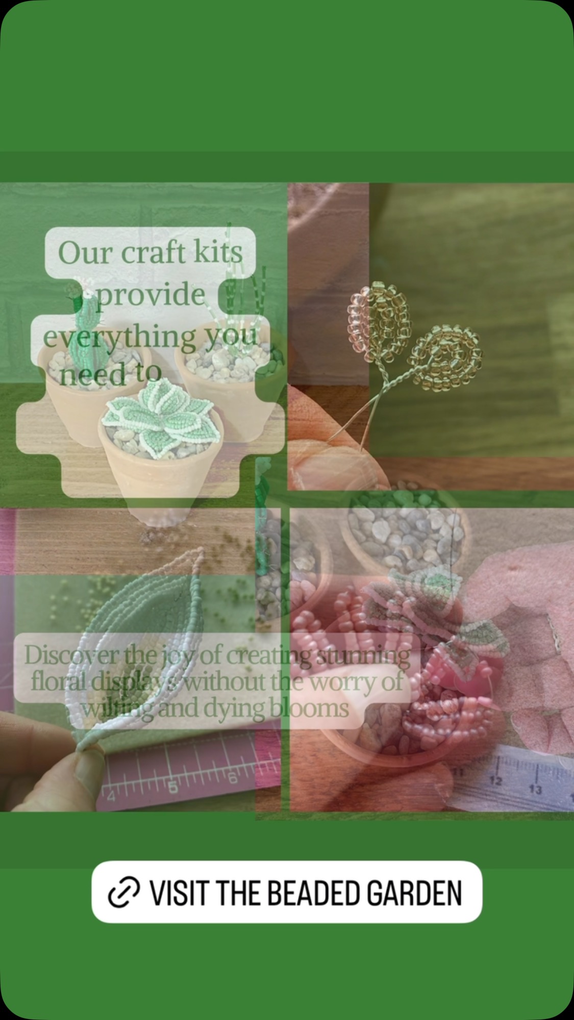 Visit The Beaded Garden to start your own everlasting indoor garden. Discover the magic of crafting with our curated craft kits.
#thebeadedgarden #beadedflower #craftkit #craft #craftastherapy #plantlover #indoorgardens #craftingmagic