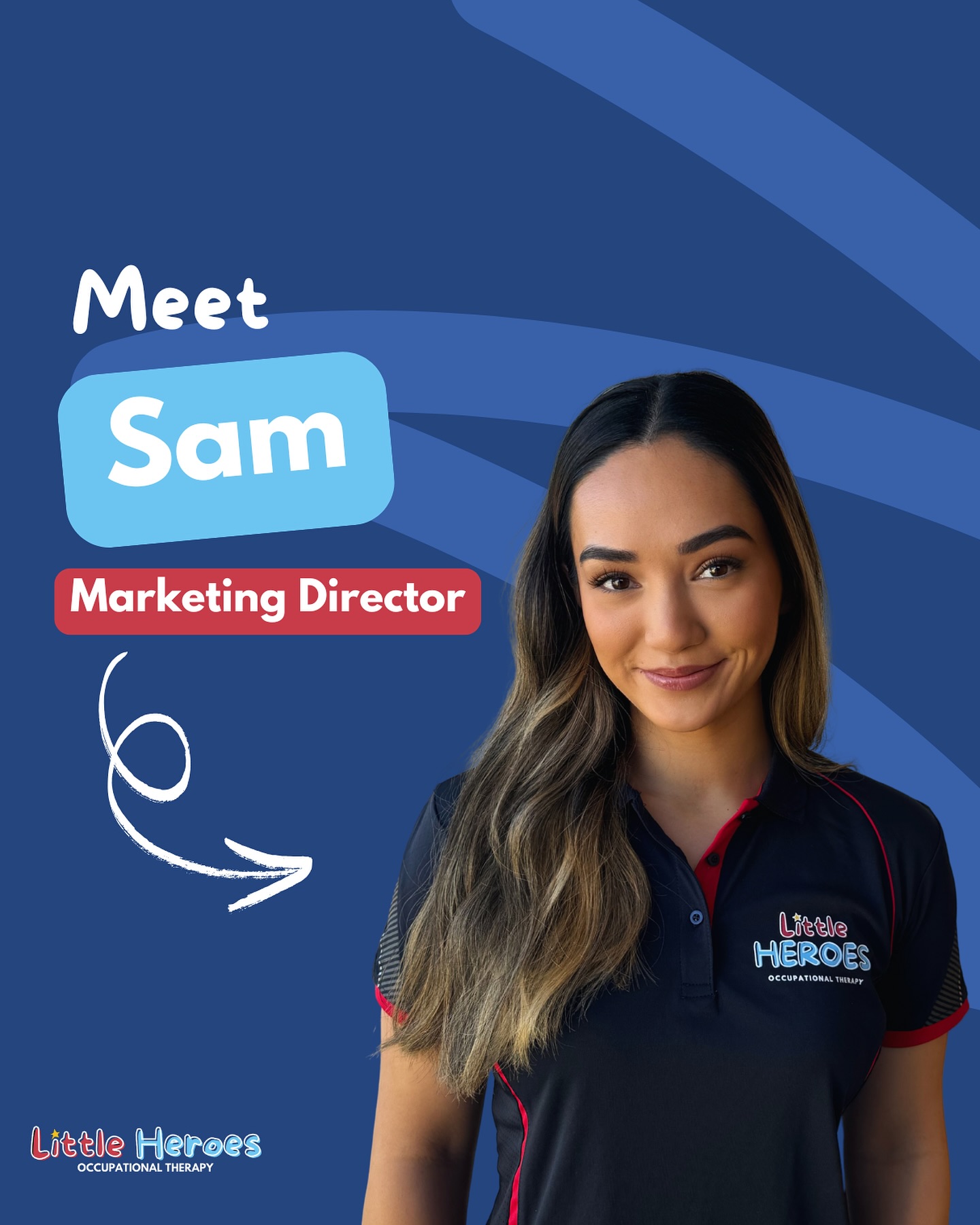 🎉 Meet Sam – the mastermind behind the magic! 🎨✨
She’s been part of the Little Heroes OT family since the very beginning, working her creative genius on all things branding, marketing, socials, and comms. If it looks good or sounds great – chances are, Sam made it happen. 😎
(Yes, this is Sam writing the caption 👀)
#LittleHeroesOT #MeetTheTeam