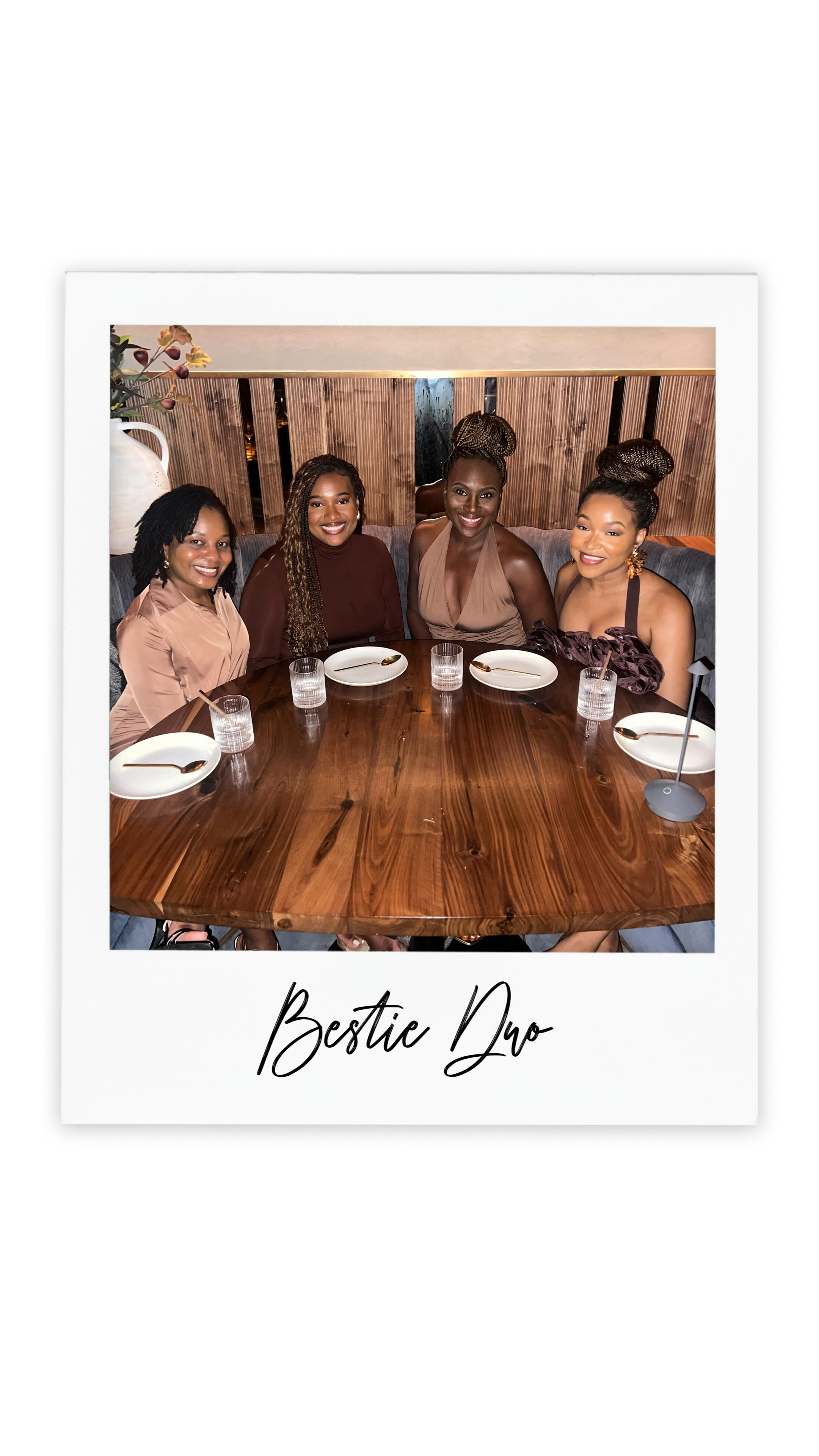 POV: We finally try the restaurant we’ve been sending reels of for 6 months 🤭 How many times have you and your girls said “ we need a girls night here”???
#BestieDuo #BestieWeekendVibes #NationalBestFriendDay #Friendship #16YearsAndCounting #GirlfriendsGetaway #ForeverMyGirlGang