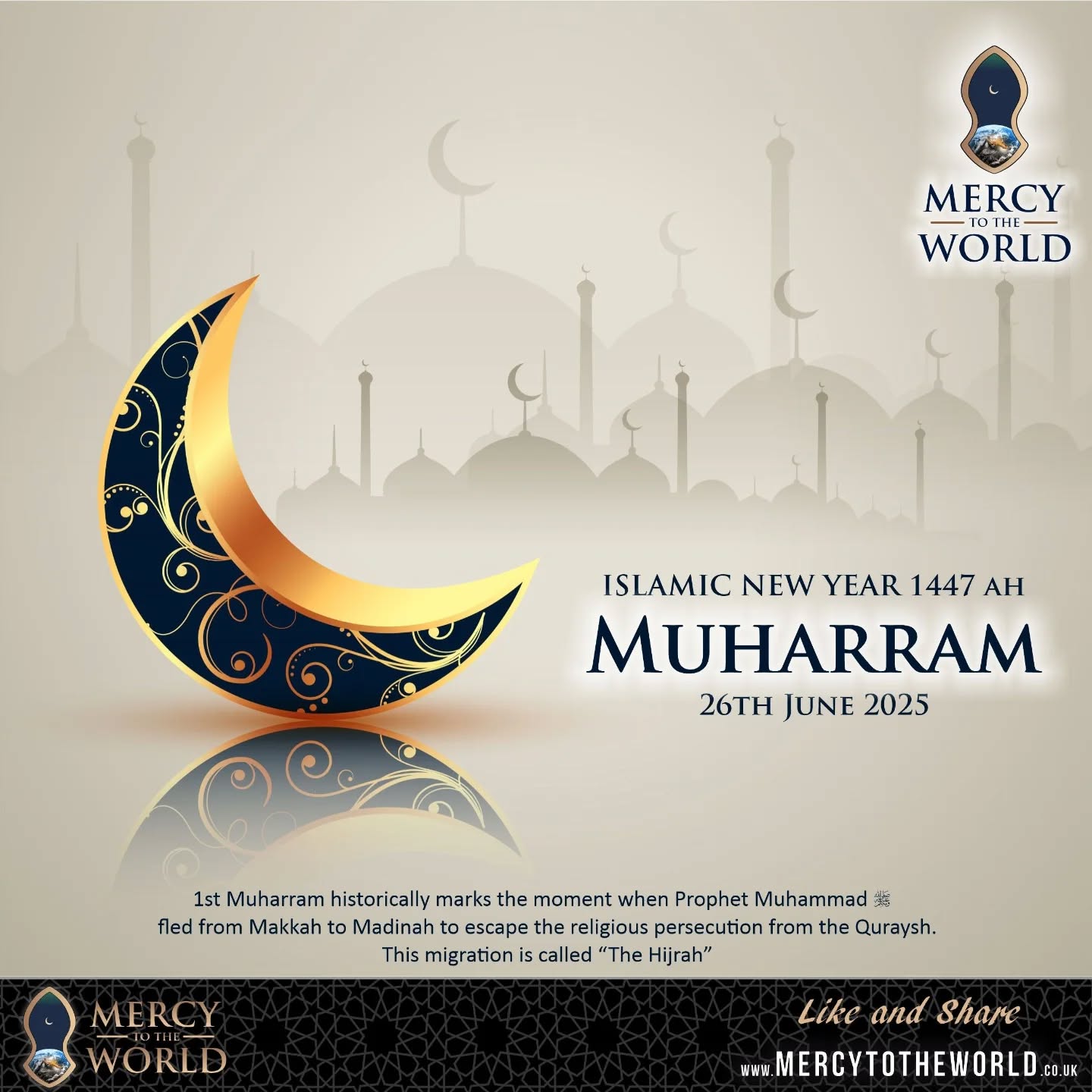 1st #Muharram 1447 AH
Islamic New Year