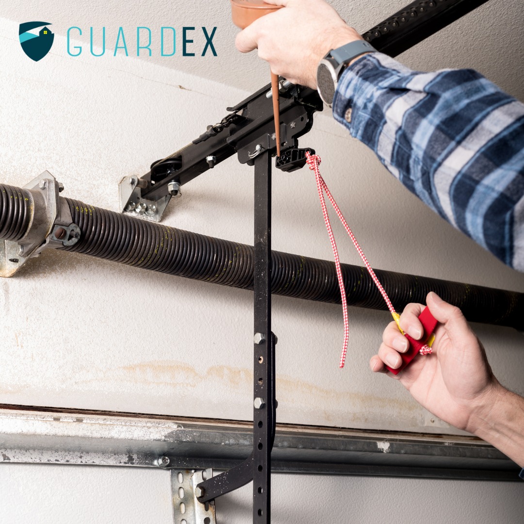 Garage door got the summertime squeaks? 🛠️☀️ GuardEx is here with seasonal services to keep things moving, like garage door lubrication that makes your home smoother than a summer breeze. One quick visit, and you're back to easy living! Contact us today to see how we can help! #GuardEx #SummerService #HomeMaintenance #GarageGoals #SmoothMoves