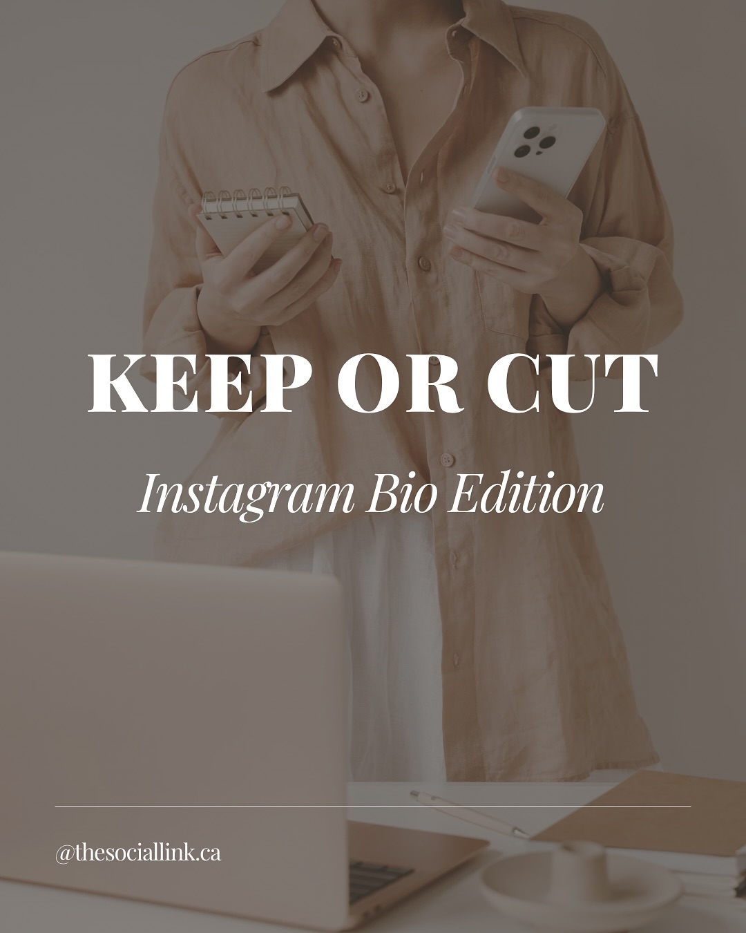 🎉 It’s official — Keep or Cut launches TODAY!
Every Monday, we’re breaking down 5 quick-hit tips on different areas of Instagram + social media so you can grow with clarity (not chaos).
👉 Follow along @thesociallink.ca so you don’t miss a drop
💾 Save the ones you need
📤 Share with a friend who needs a little IG glow-up
Let’s clean up your socials, one Keep or Cut at a time 🧼✨
#KeepOrCut #TheSocialLink #InstagramTips #SocialMediaTips #ContentThatConverts #BioGlowUp #InstagramForBusiness #SmallBusinessMarketing #ContentStrategy #SocialMediaGrowth #MarketingMondays #ContentThatWorks #InstaGlowUp #OnlineBusinessTips #InstagramMakeover