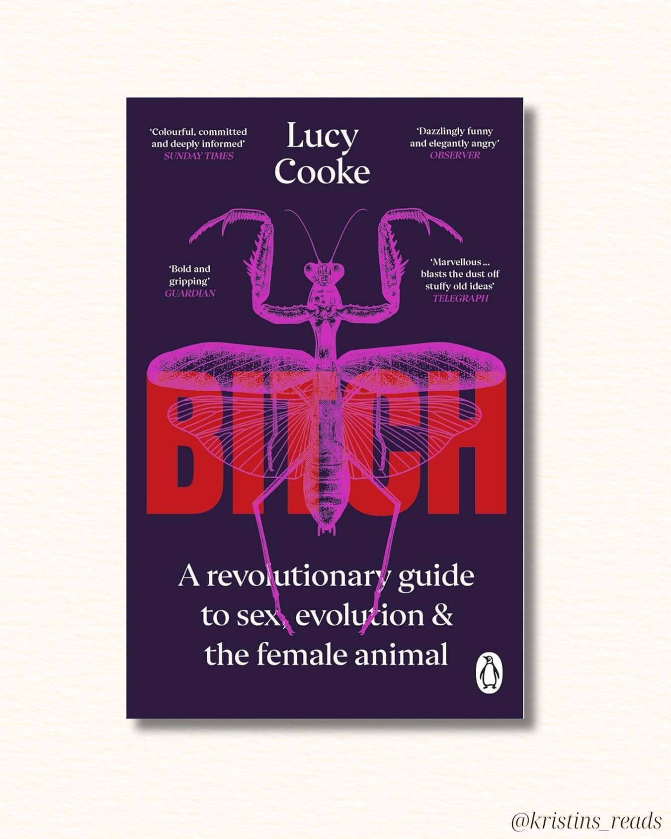 Bitch, Lucy Cooke āļø
I LOVED this book! 11/10 for voice, amazing animal facts and anecdotes from Cookeās life.
Zoologist Lucy Cooke takes a sledgehammer to the sexist science that has long painted female animalsāand by extension, womenāas passive, docile, nurturing, and dull. Spoiler: theyāre not. Cooke dismantles the assumptions that underpin the theories of evolutionary biology, dating back to Darwināthat females are (or should be) the meek counterparts to the active male agents of the species.
From murderous meerkats to polyamorous albatrosses and lesbian lizards, Cooke showcases just how wildly diverse and dynamic female behaviour is across the animal kingdom.
#BitchBook #LucyCooke #FeministScience #WomenInSTEM #ZoologyForEveryone #QueerNature #AnimalKingdom #Bookstagram #ScienceWriting #FemalesOfTheSpecies