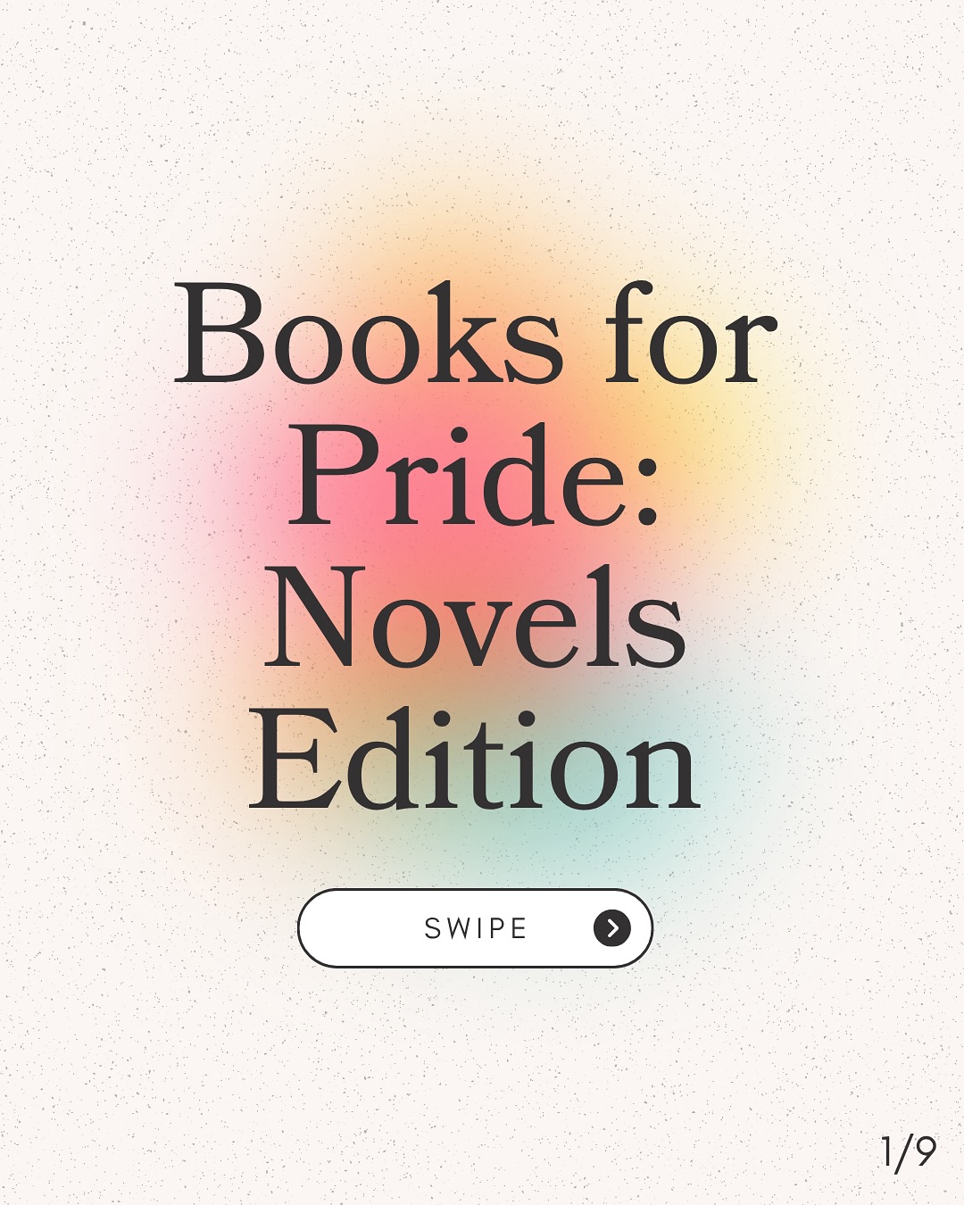 We’re back with more book recommendations for Pride!! This time with some great queer and feminist novels (and stories). Hopefully you can add some of these to your reading lists, and we’ll be back with more next week! 🌈🫧💐📚