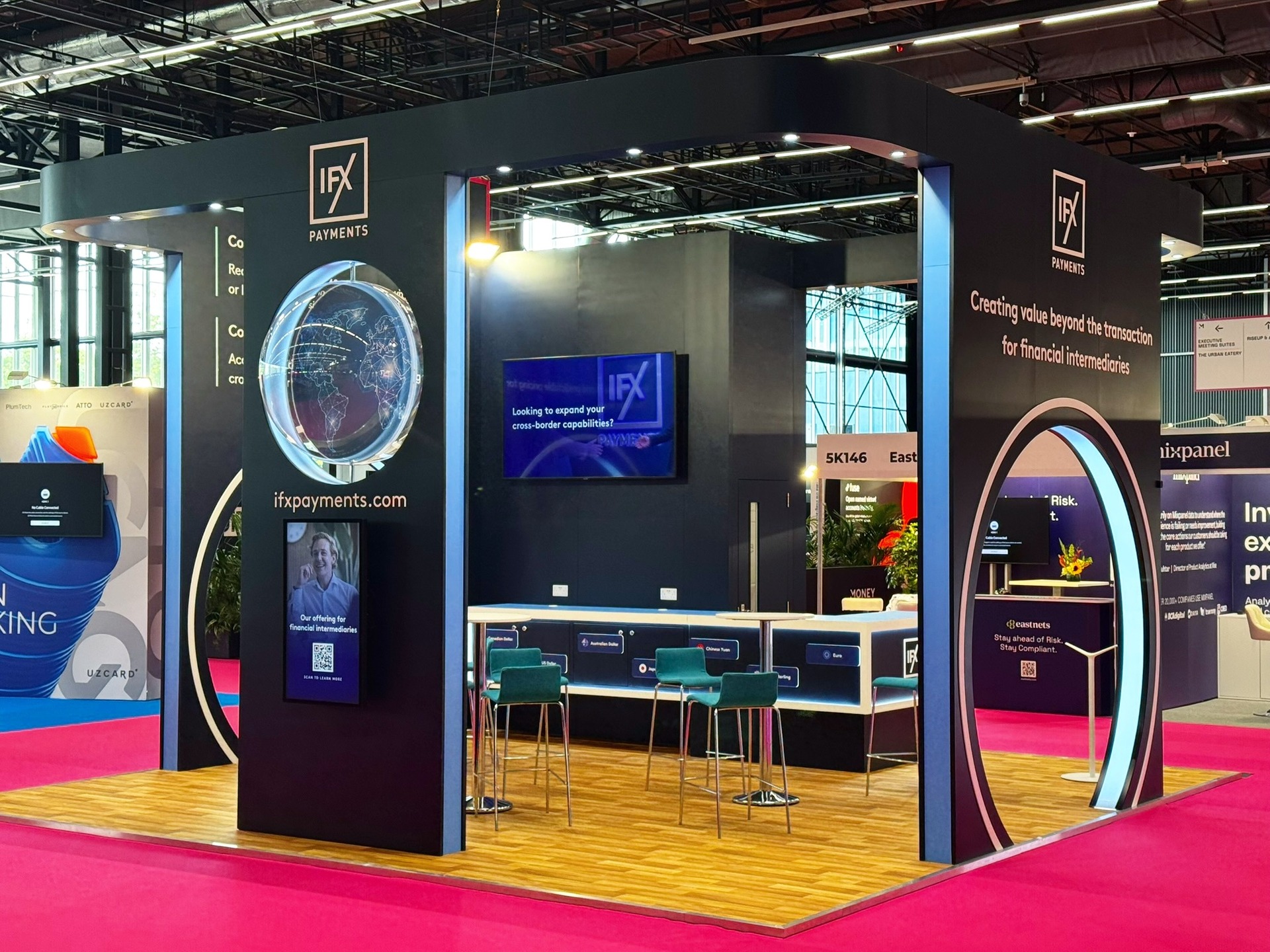 Take a look at some of the fantastic exhibition stands we recently brought to life for a number of clients at Money20/20, hosted by RAI Amsterdam. 🙌
ESM has years of experience designing, manufacturing, building and project managing stands for a range of well-known brands across the banking, digital payments, finance and gaming sectors. This year included a mixture of new and repeat exhibitors: Tuum, Daon, UniTeller Financial Services, IFX Payments, Castles Technology and Bynn.
As a reliable and fully industry accredited full service provider, our skilled in house team not only delivers functional, yet eye-catching bespoke space only stand design and build, but also full administrative and onsite project management, tailored to your needs. ✅
Our clients frequently trust us to spotlight the best of their brands at their biggest shows and product launches, year after year. We pride ourselves on providing consistent value for money through the promotion of increased visitor engagement, brand awareness and opportunities for successful sales outcomes. 📈
Looking to exhibit next year? Get in touch:
💻 https://www.esm-uk.com/
📧 sales@esm-uk.com
📞 01795 713086
@raiamsterdam @money20_20 @ifx_payments @castles.technology
#banking #digitalpayments #fintech #finance #exhibitions #spaceonly #events #amsterdam #raiamsterdam #money2020 #design #build #manufacture #projectmanagement