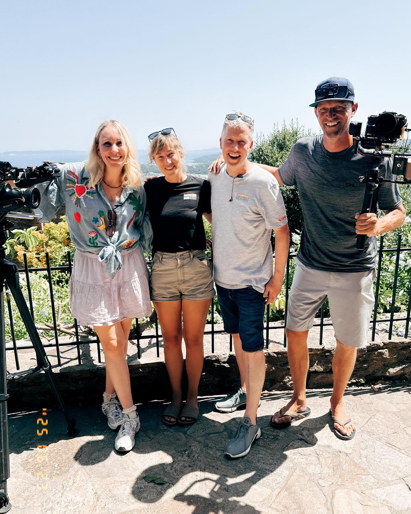 De opnames voor een nieuw seizoen @campingtijd zijn weer begonnen. De eerrste trip gaat via Frankrijk naar Spanje