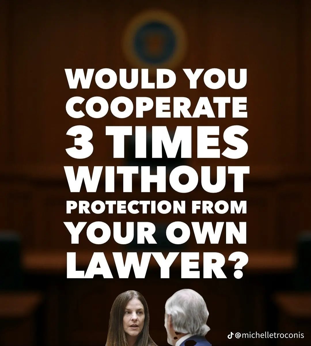 After Michelleās first police interview, her counsel, Andrew Bowman, told her that Stamford Stateās Attorney Richard Colangelo was interested in using her as a witness against Fotis.
ā ļø But despite no formal protection, and clear signs authorities did not believe her, Bowman still advised Michelle to talk again ā twice more.
By the third interview on August 13, 2019, Michelle was once again unprotected, unguided, and left without any formal agreement to ensure her statements wouldnāt be used against her.
š Why does this matter?
The 6th Amendment guarantees the right to effective legal counsel ā that includes protecting a client from self-incrimination and negotiating safeguards before police questioning.
š§ Would you sit for 3 interrogations if your own lawyer didnāt believe in protecting you?
#JusticeForMichelle #WrongfulConviction #Habeascorpus #TheSilencedHerButNotHerStory #TruthMatters #Connecticut #MichelleTroconis #WrongfullyConvicted #MichelleIsInnocent #SupportMichelleTroconis #TheTruthMatters #LearnTheFactsFirst