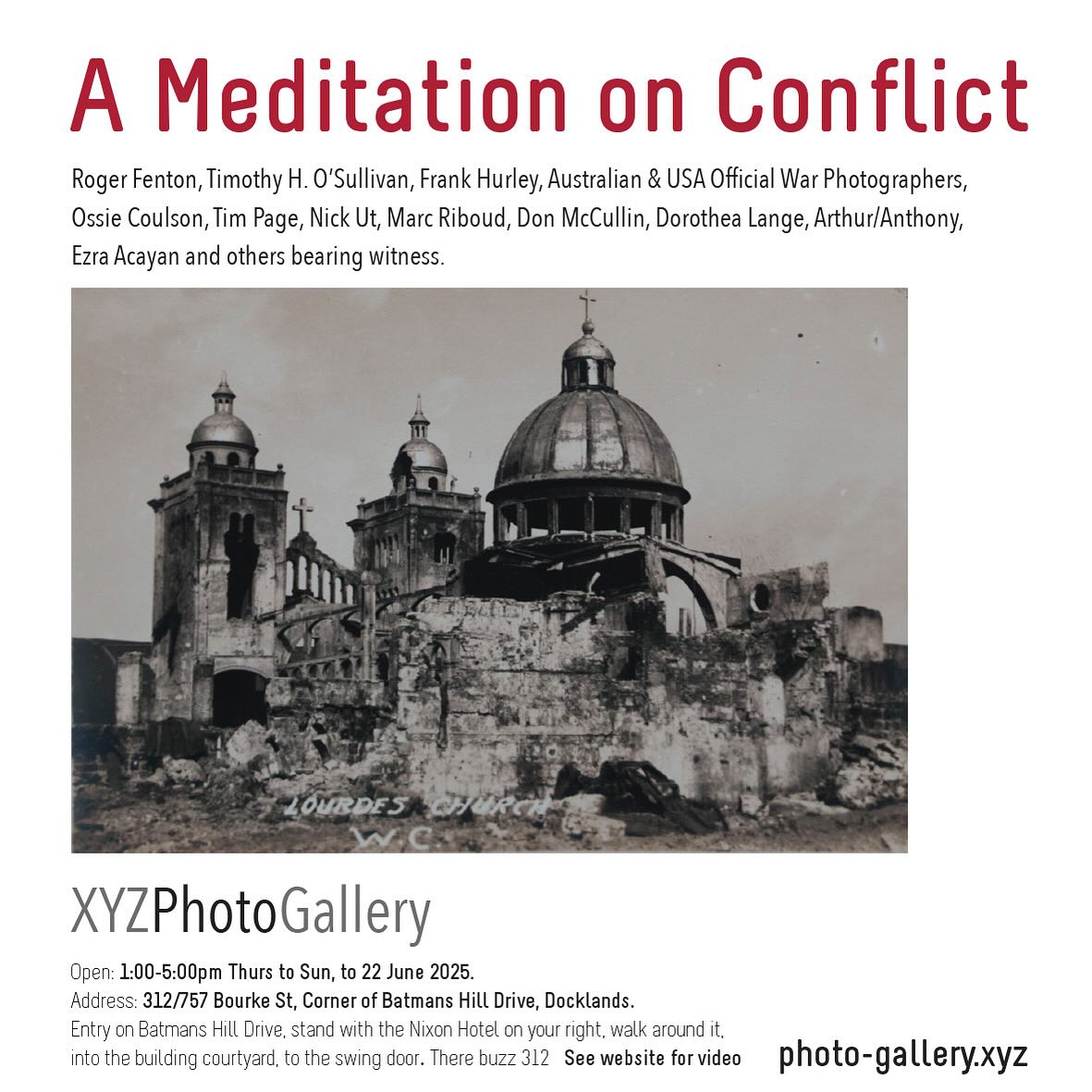 In 1945 #urbanexploration was everywhere. This is #lourdeschurch in #manila after #generalmccarthur and the #usatroops did to the city. OPEN 1-5pm THURSDAY TO SUNDAY SEE PROFILE FOR INSTRUCTIONS TO FINF US!